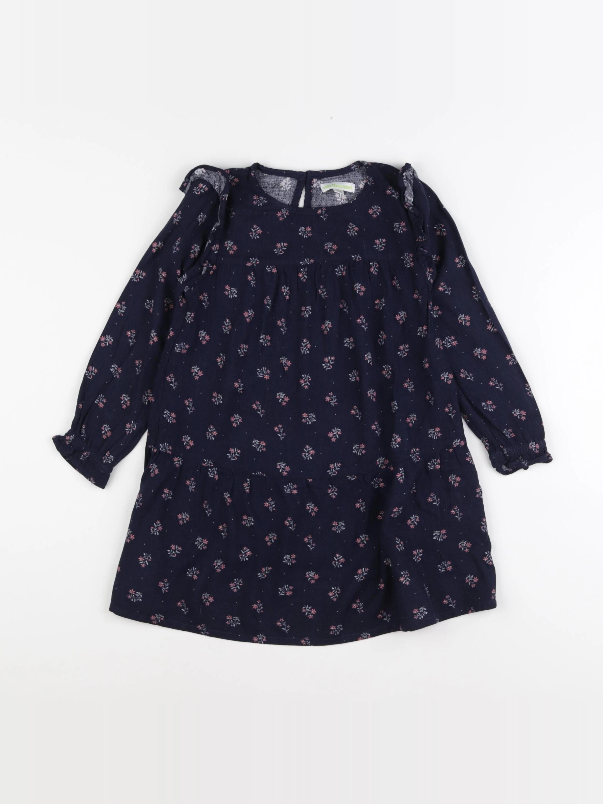 Vertbaudet - robe bleu - 4 ans