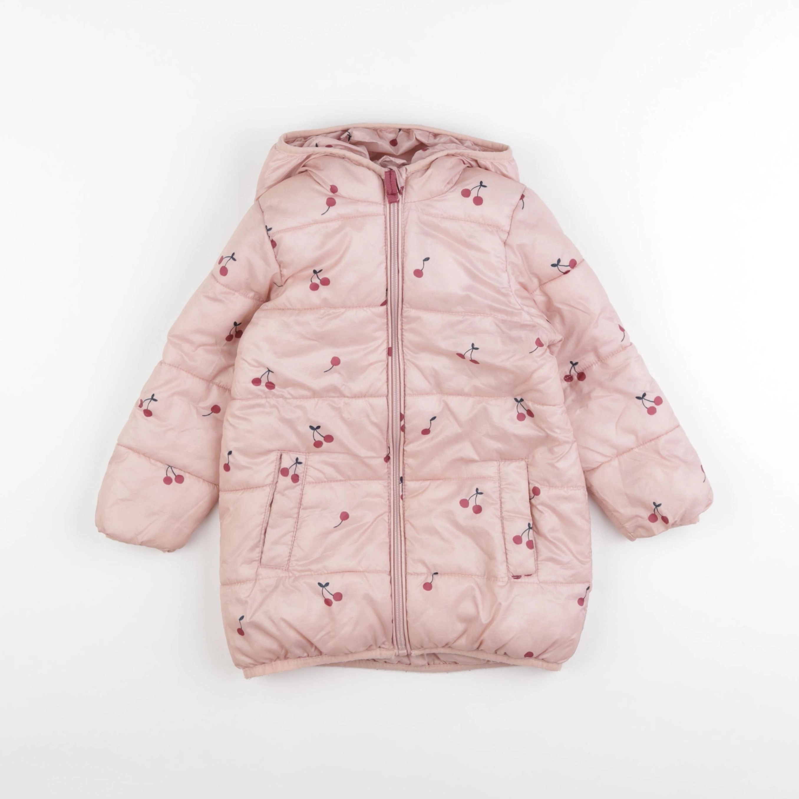 Vertbaudet - doudoune rose - 4 ans