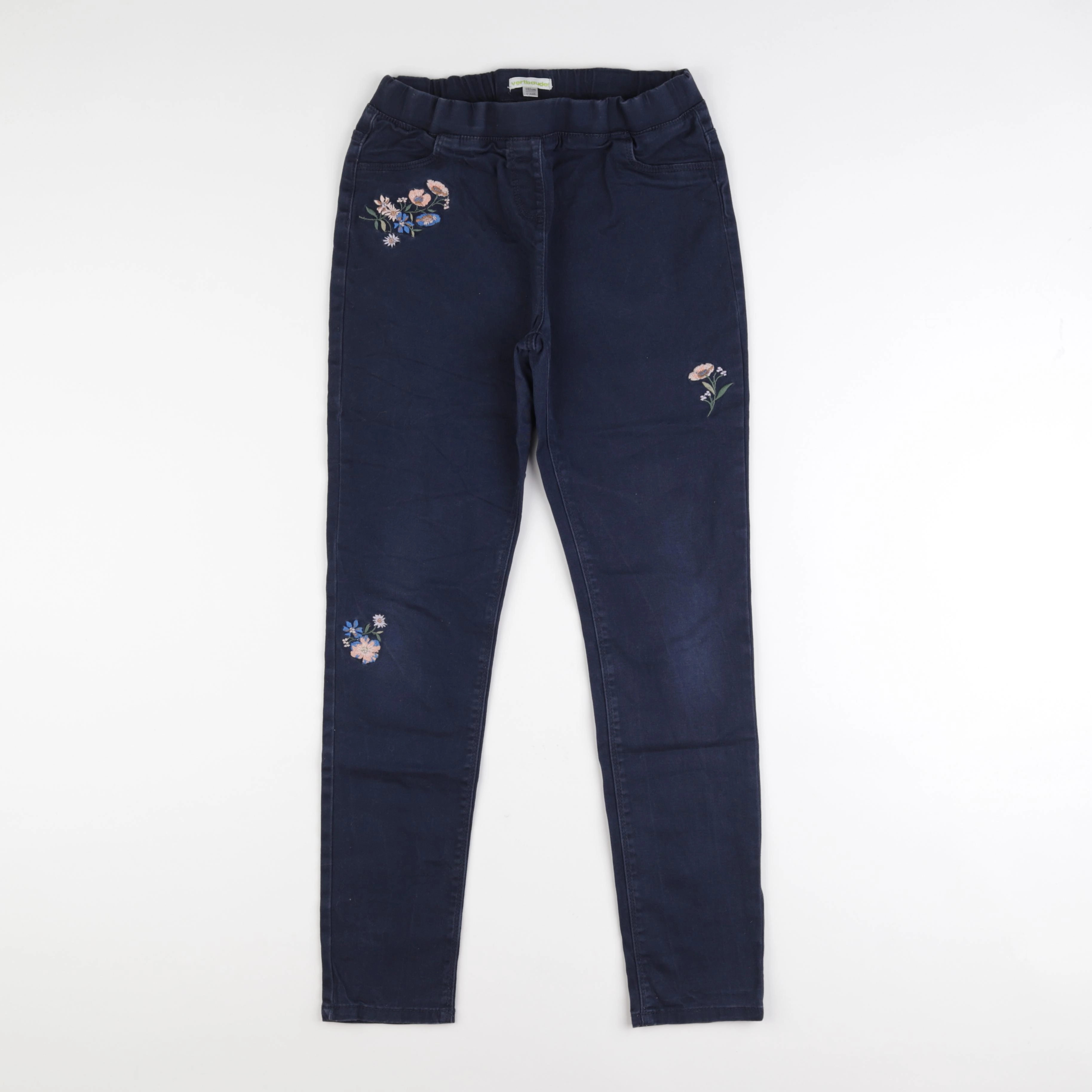 Vertbaudet - jegging bleu - 12 ans