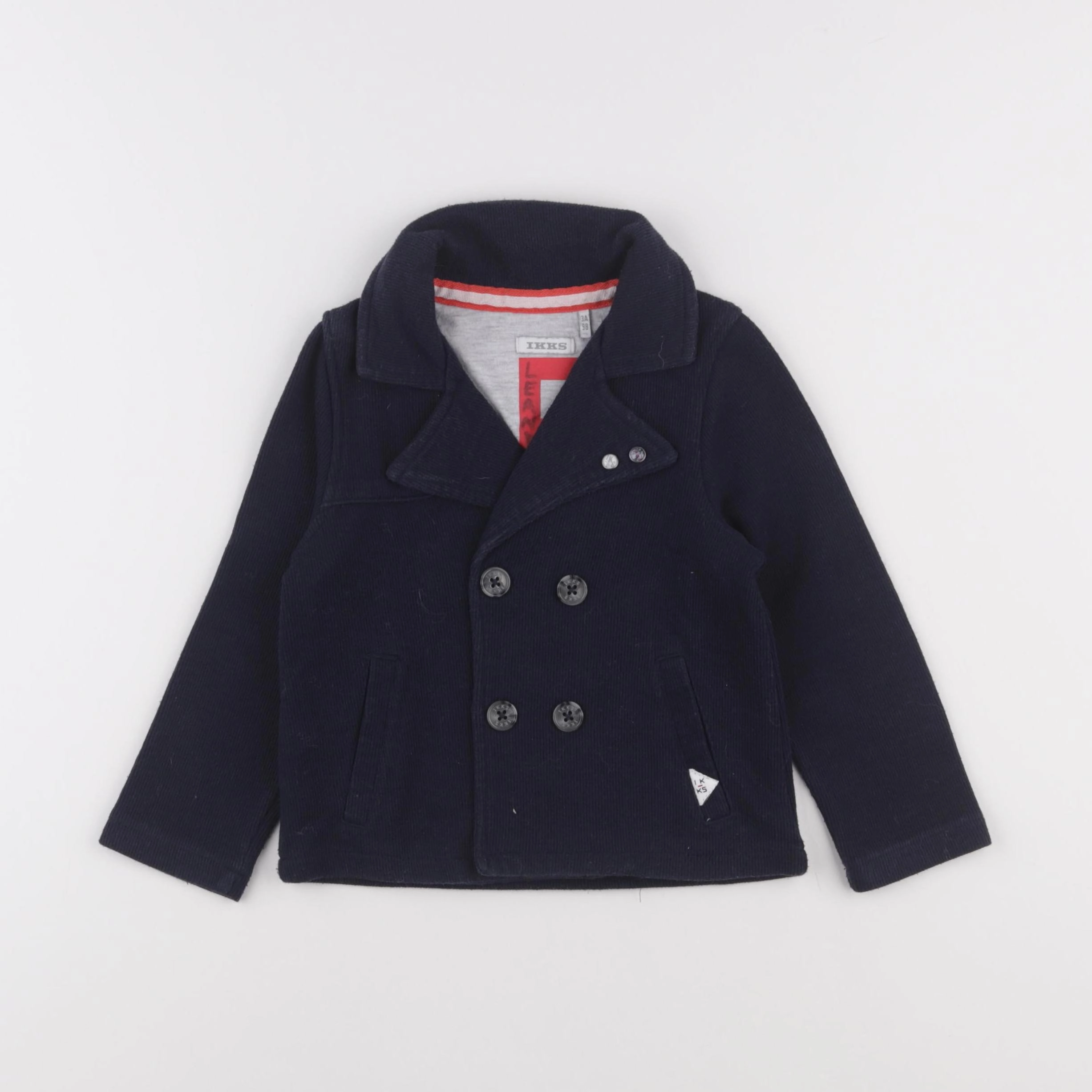 IKKS - veste bleu - 3 ans