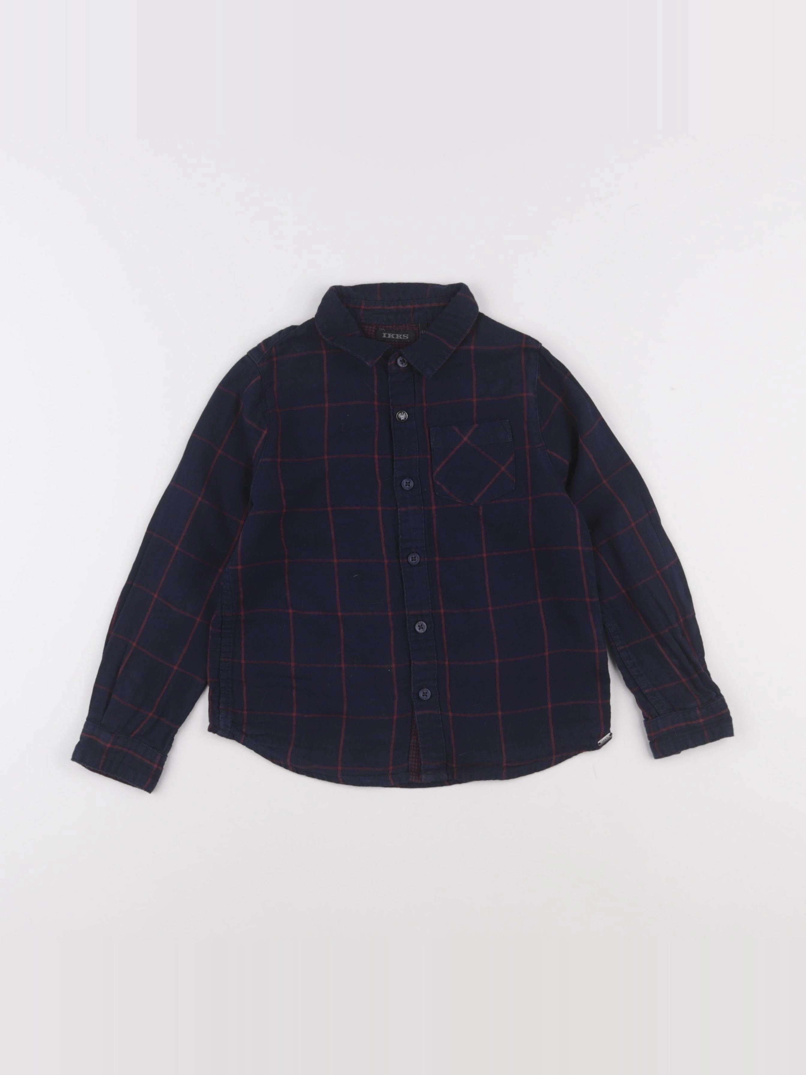 IKKS - chemise bleu - 4 ans