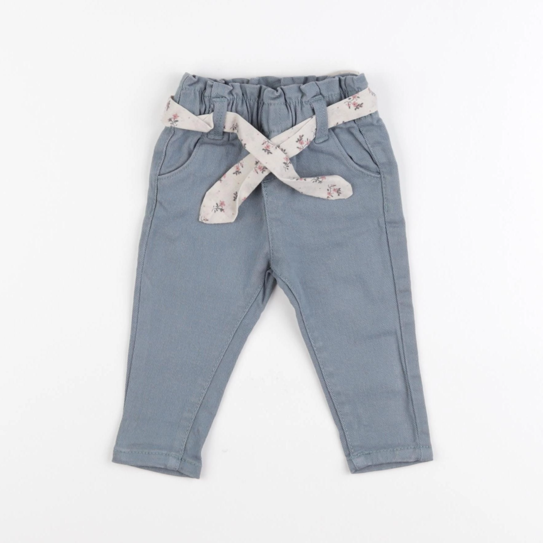 Vertbaudet - pantalon vert - 3 mois