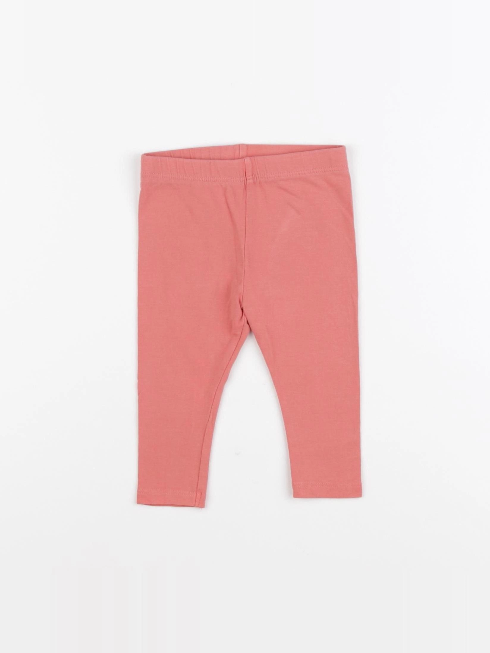 Vertbaudet - legging orange - 6 mois