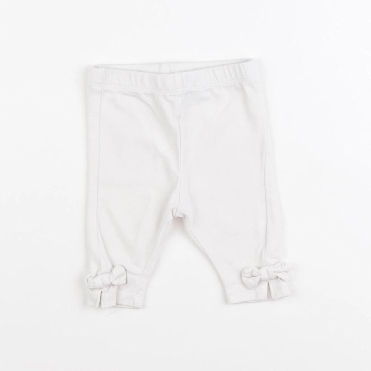 Vertbaudet - legging blanc - 1 mois