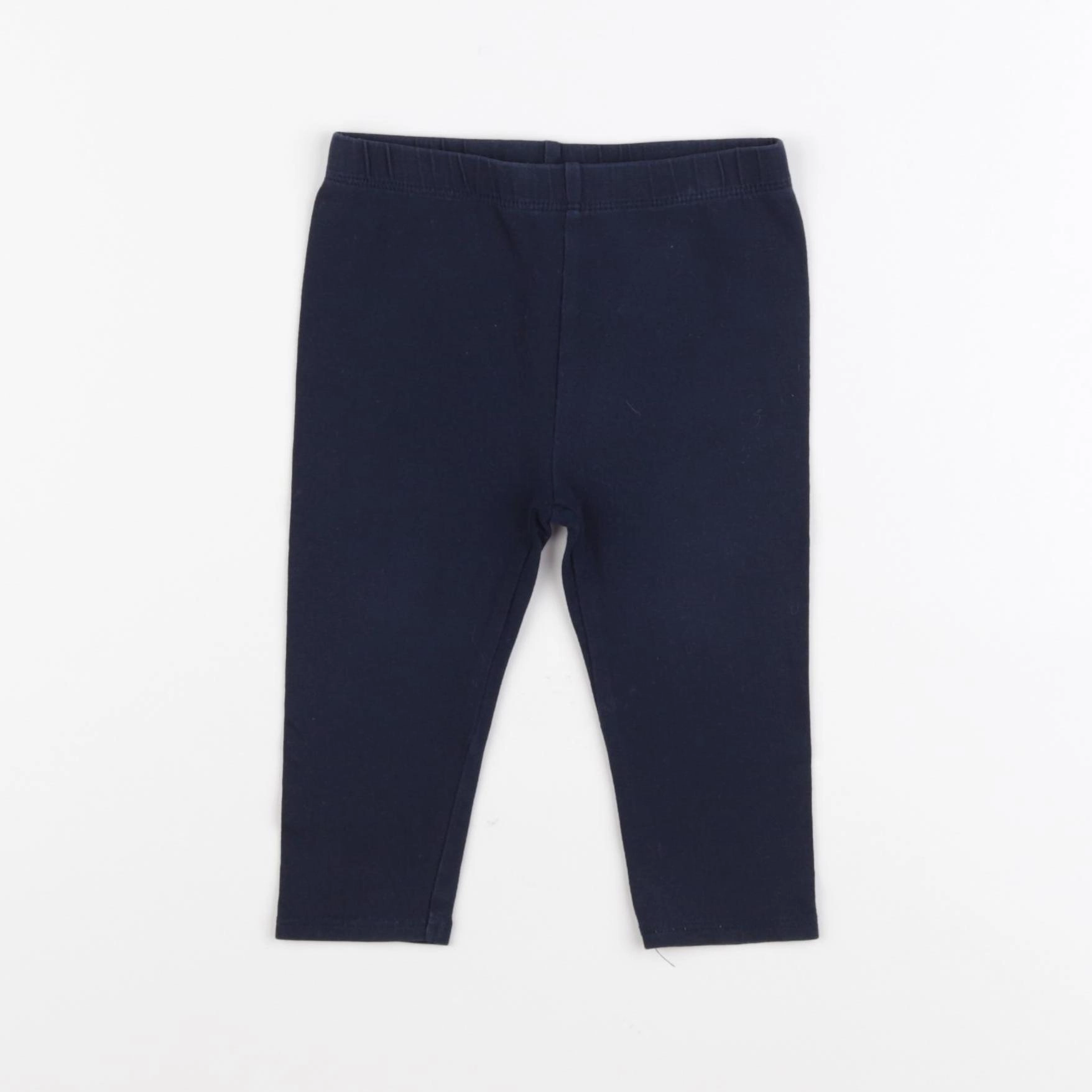 Vertbaudet - legging bleu - 12 mois