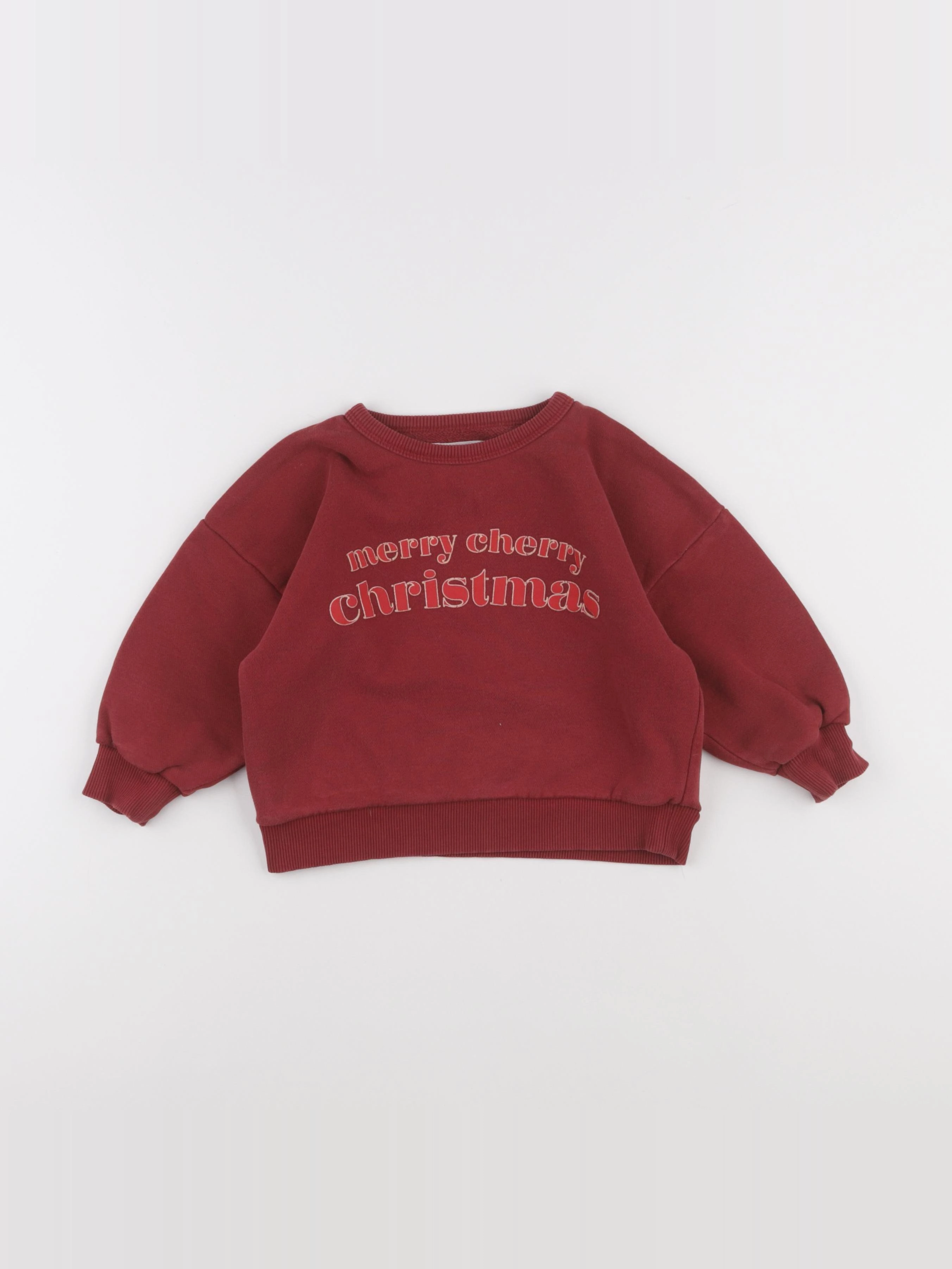 Konges slojd - sweat rouge - 2 ans
