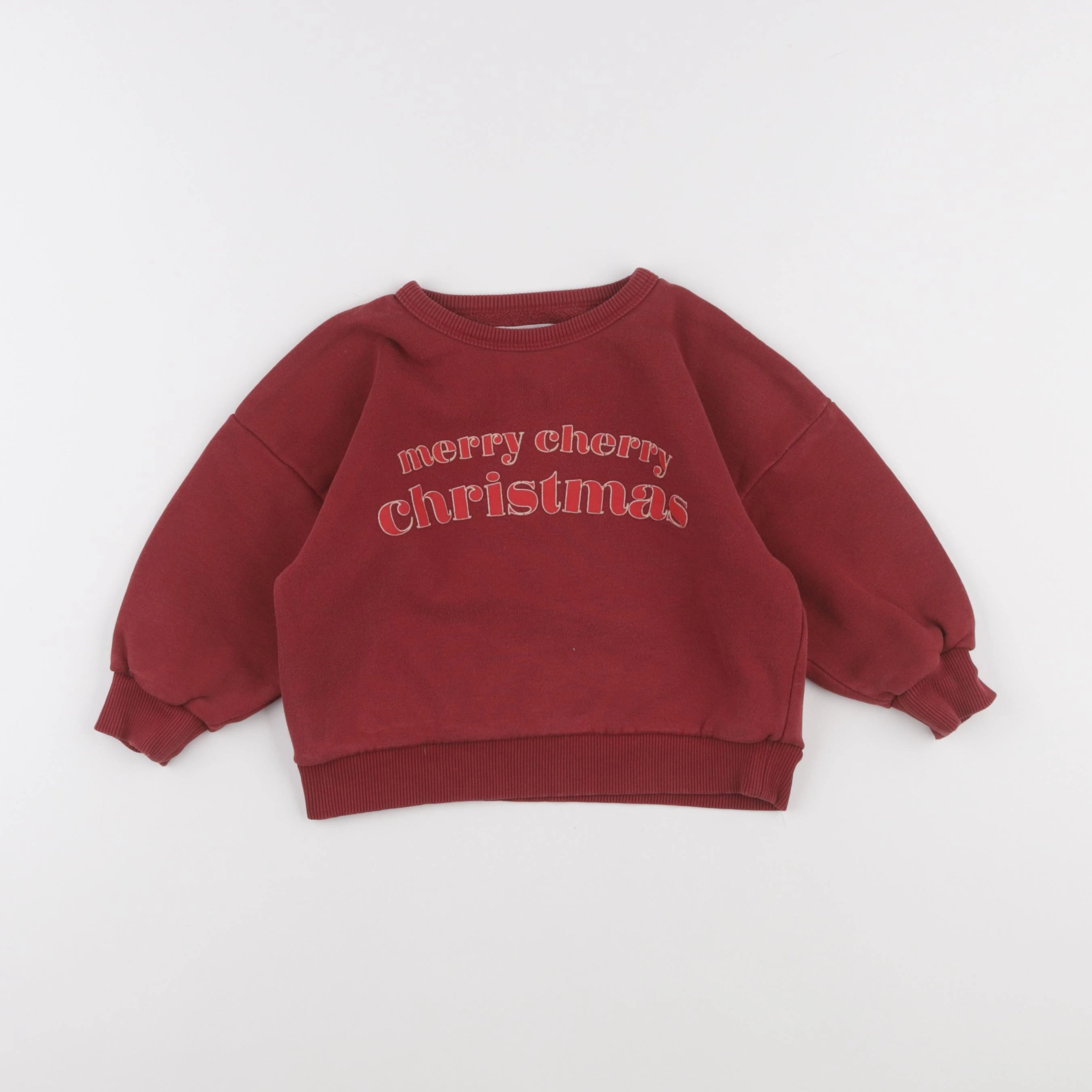 Konges slojd - sweat rouge - 2 ans