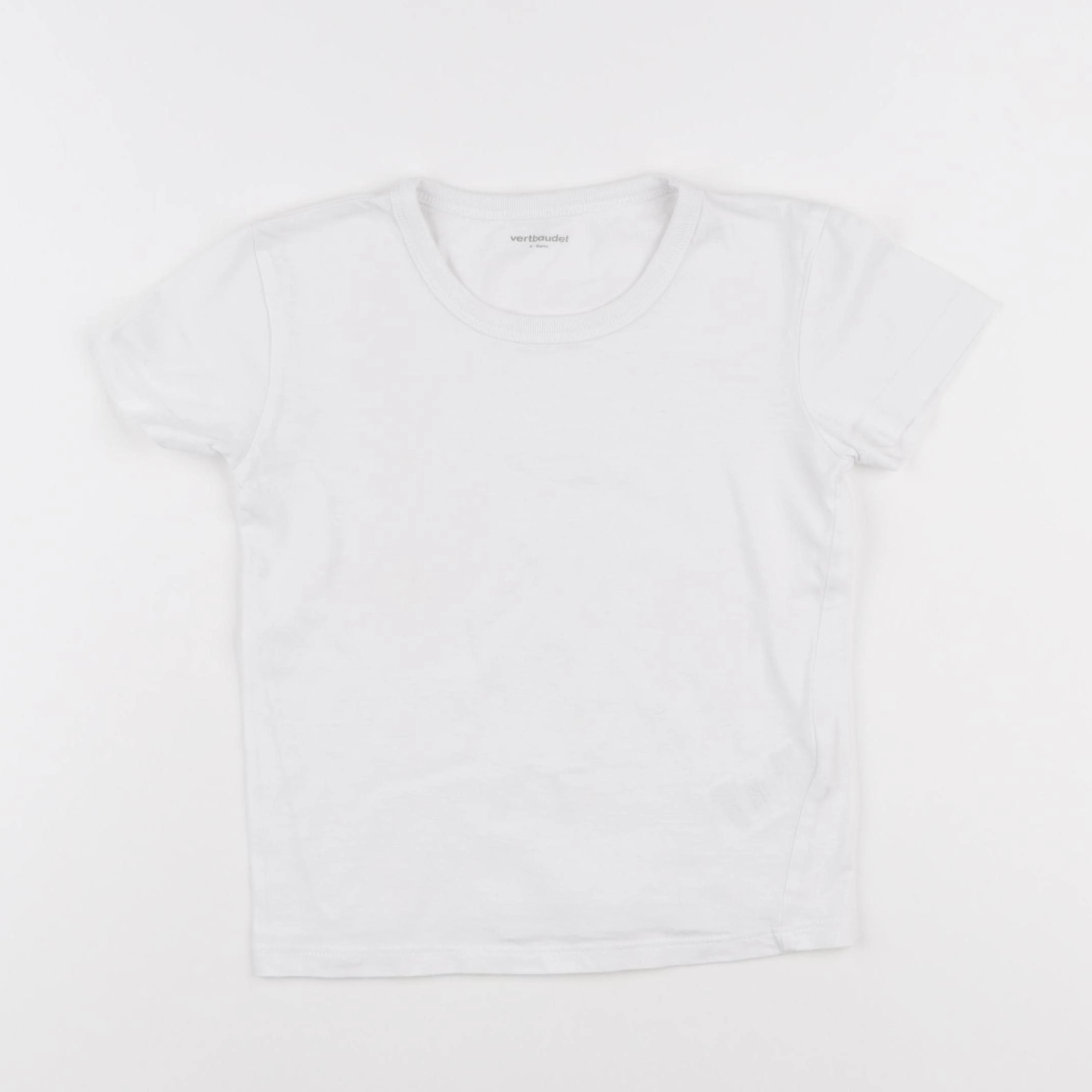 Vertbaudet - tee-shirt blanc - 4 ans