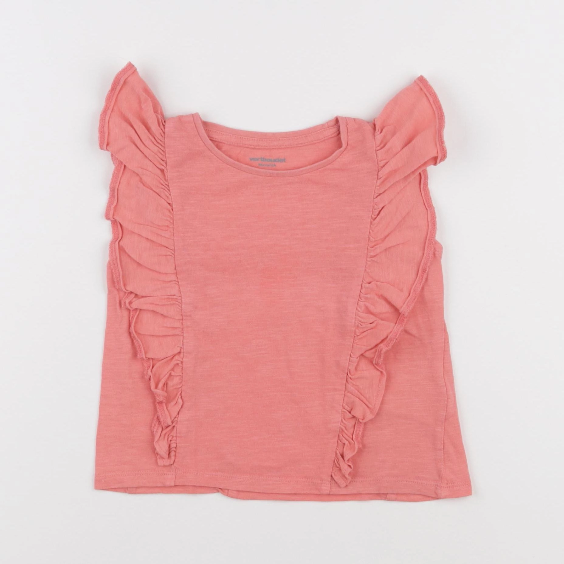 Vertbaudet - tee-shirt rose - 2 ans