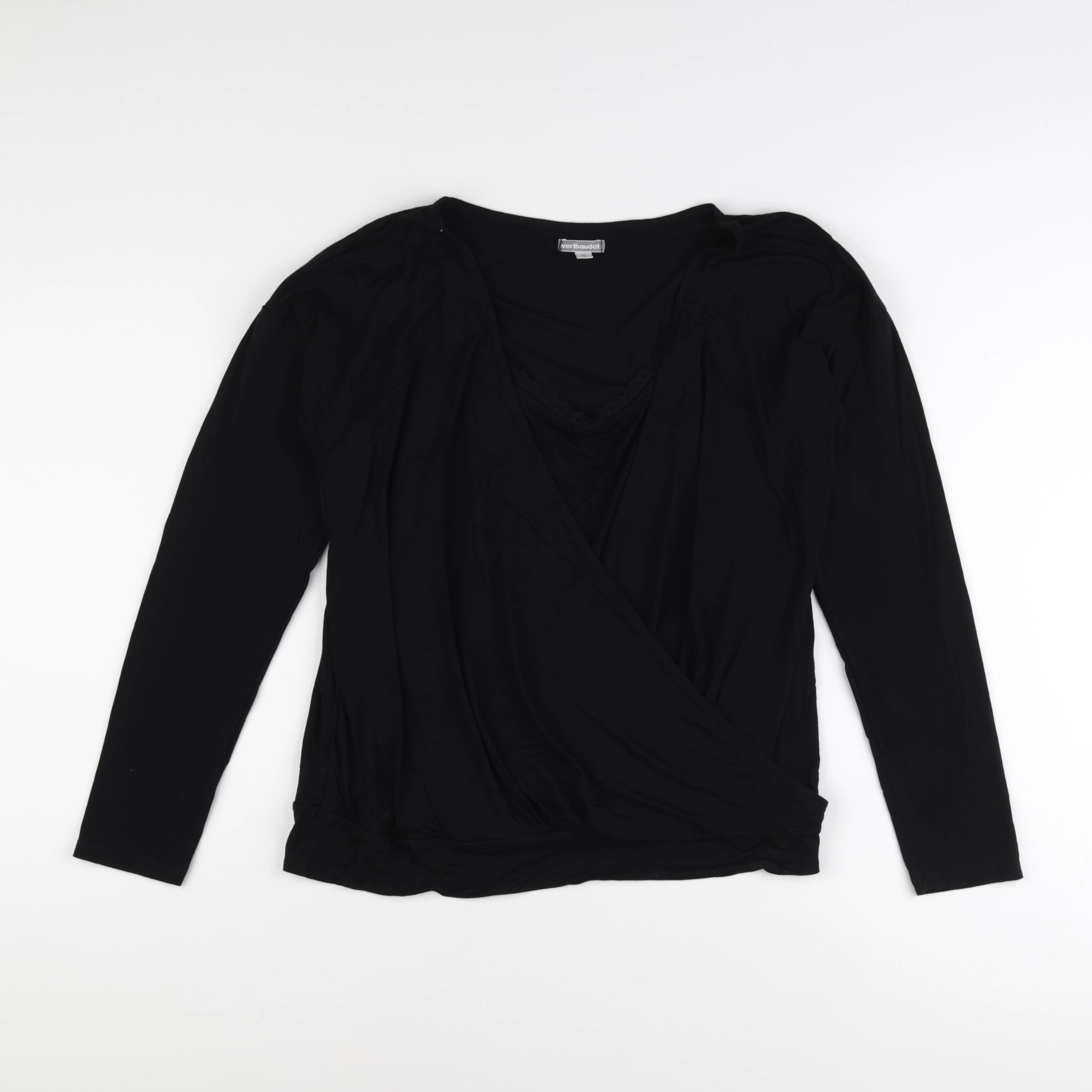 Vertbaudet - tee-shirt allaitement noir - 38 à 40
