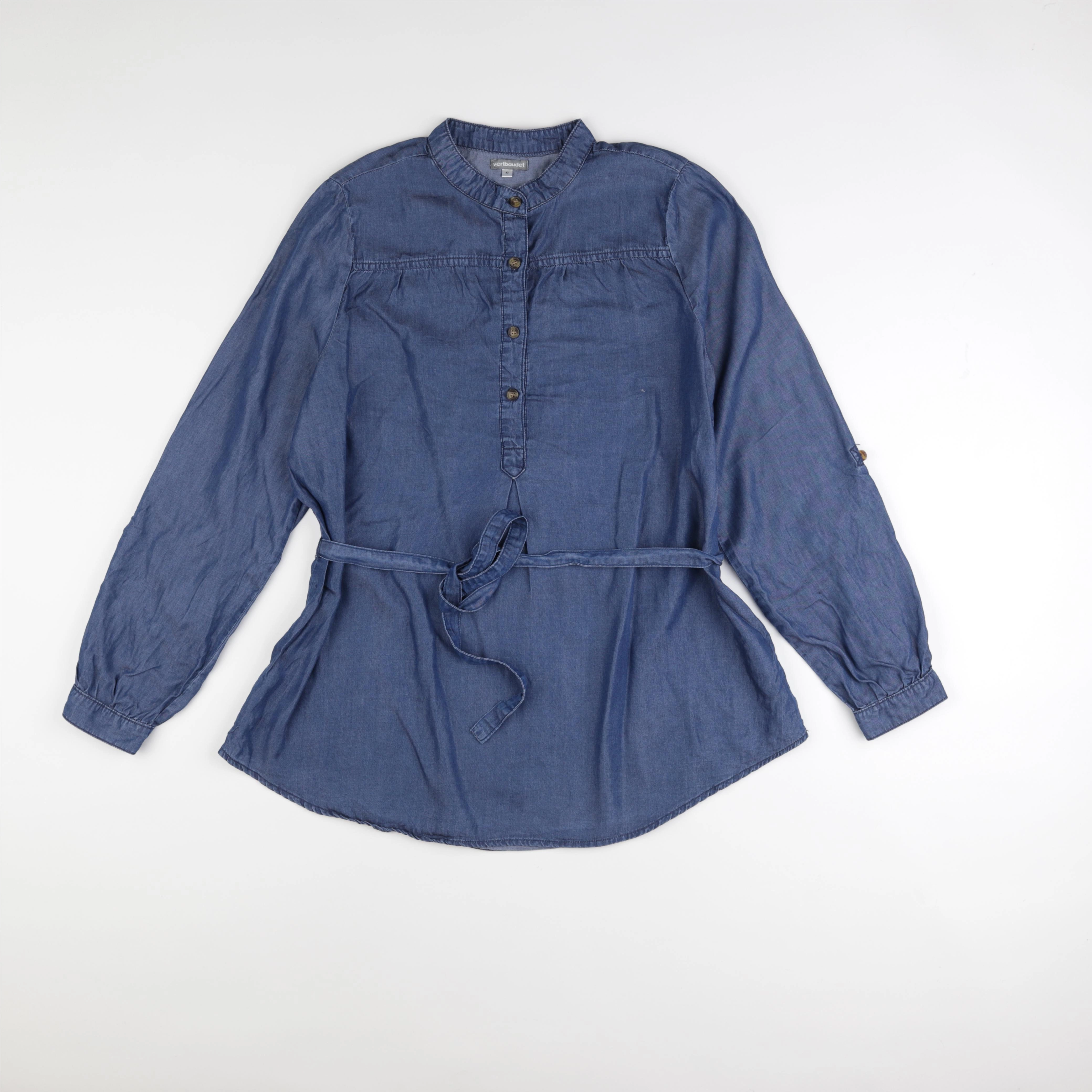 Vertbaudet - blouse grossesse bleu - 42