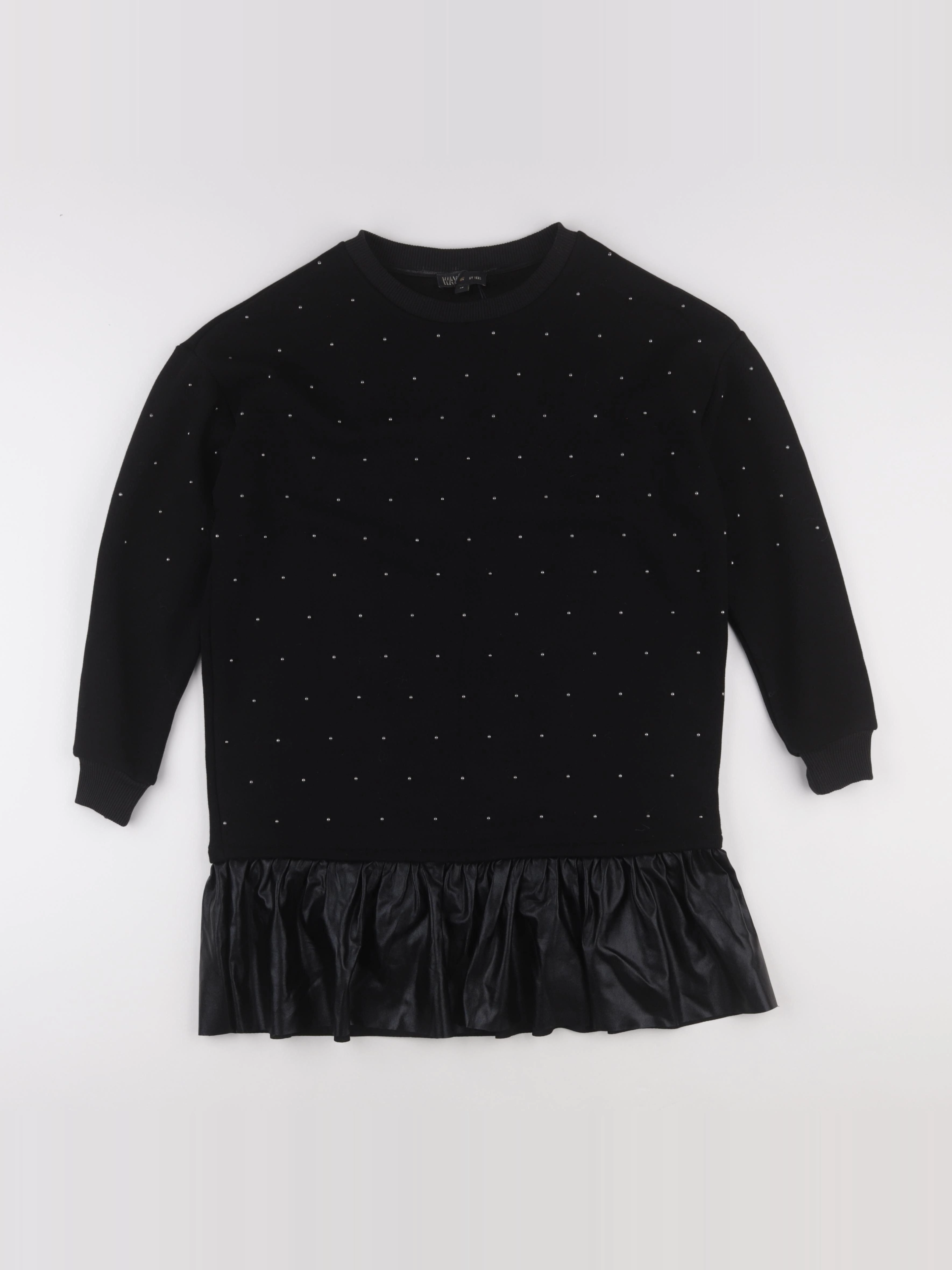 IKKS - robe noir - 12 ans