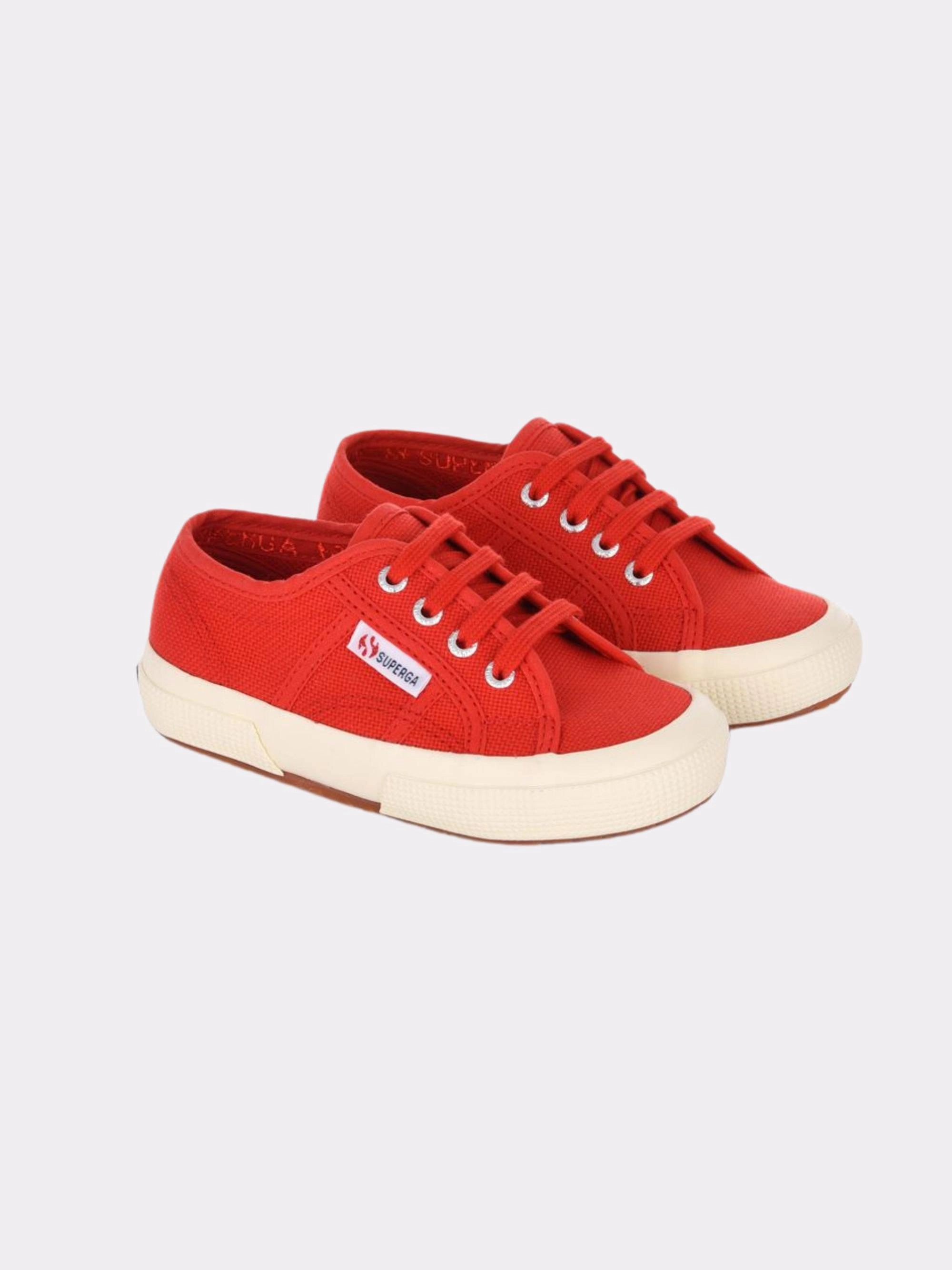 Superga - tennis à lacets rouge - pointure 33