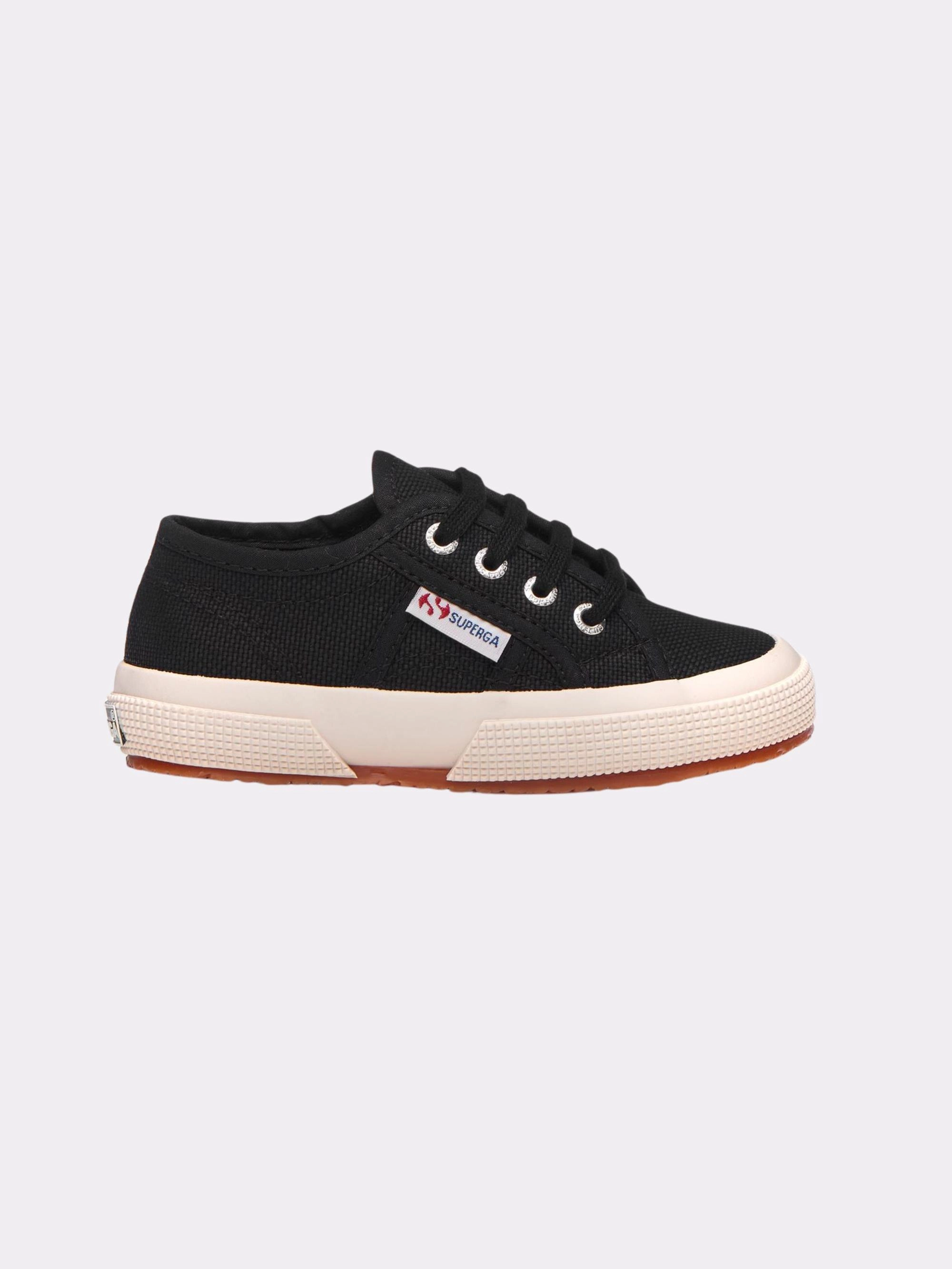Superga - tennis à lacets noir - pointure 33