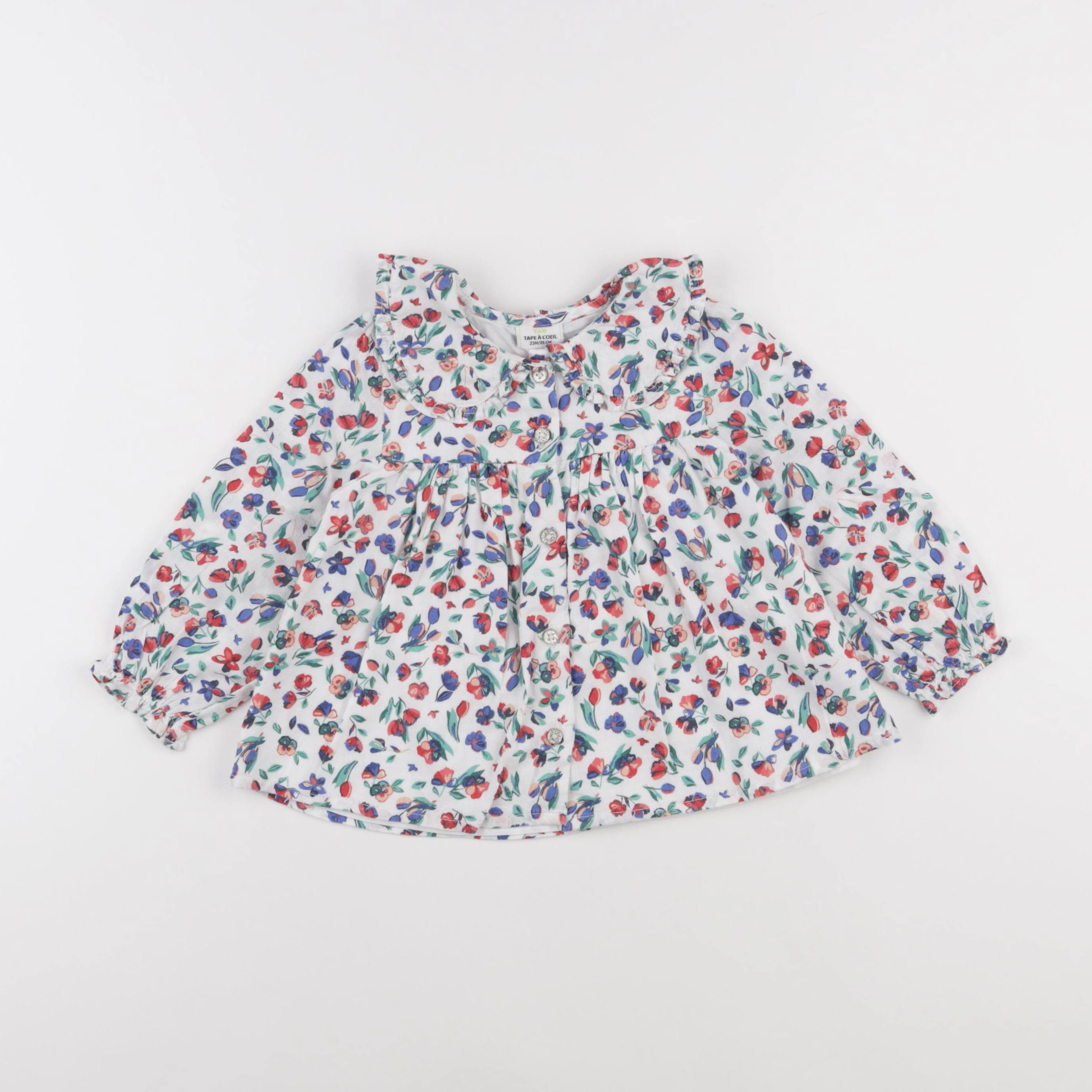 Tape à l'oeil - blouse multicolore - 24 mois