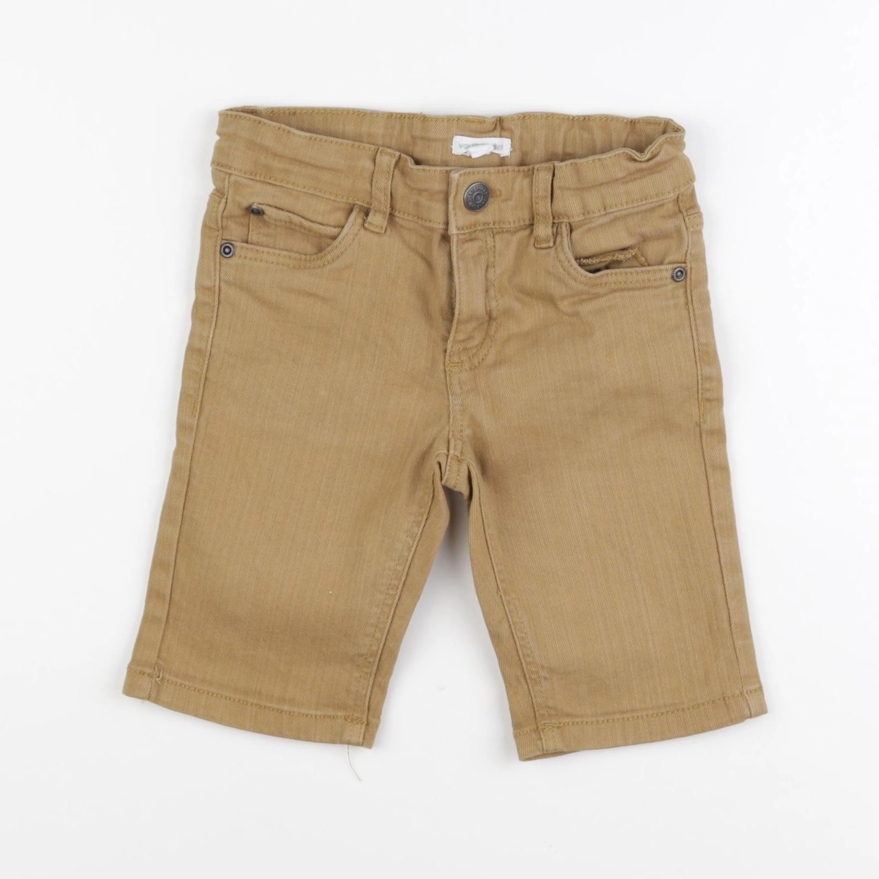 Vertbaudet - short marron - 4 ans