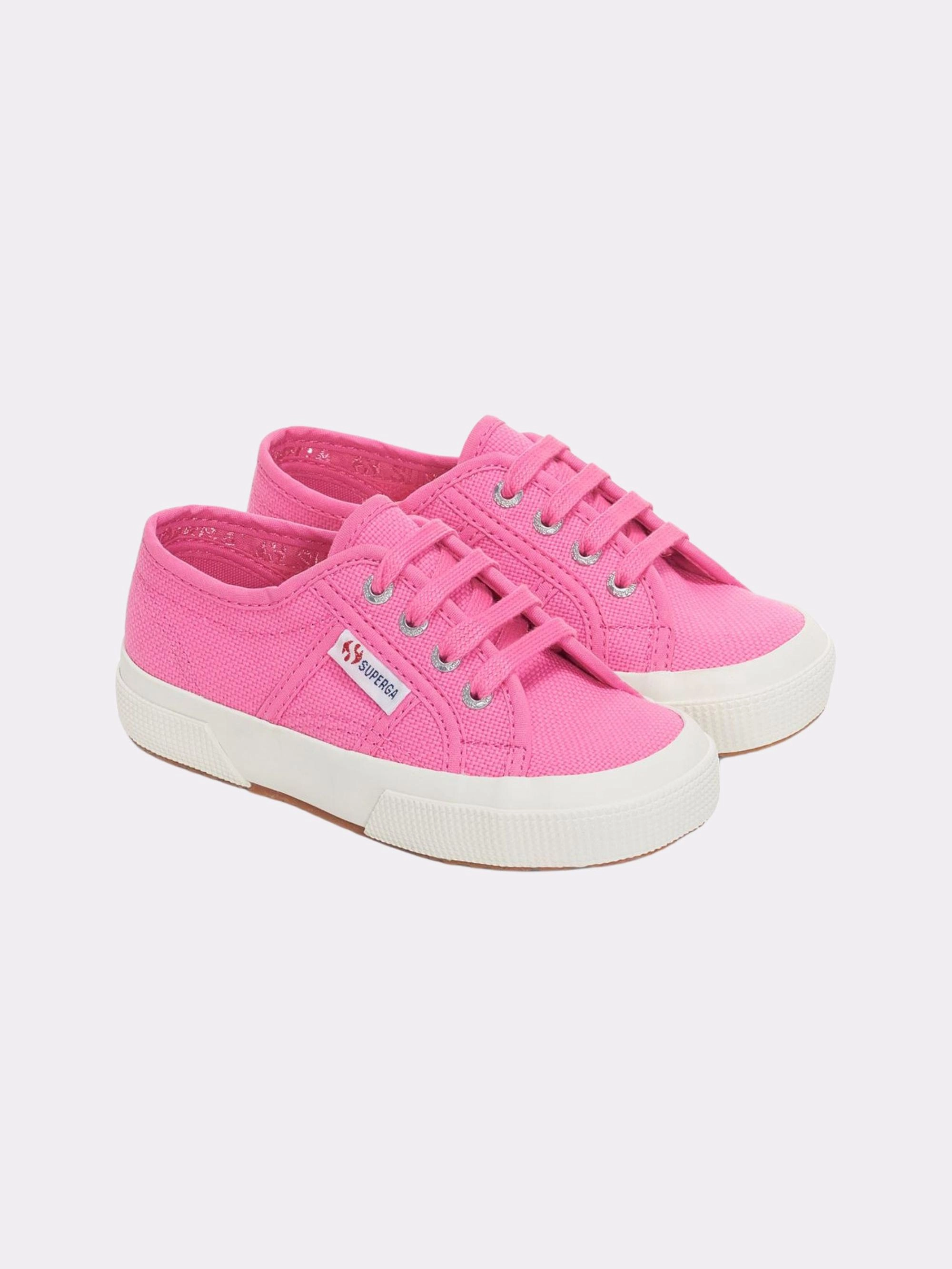 Superga - tennis à lacets rose fushia - pointure 33
