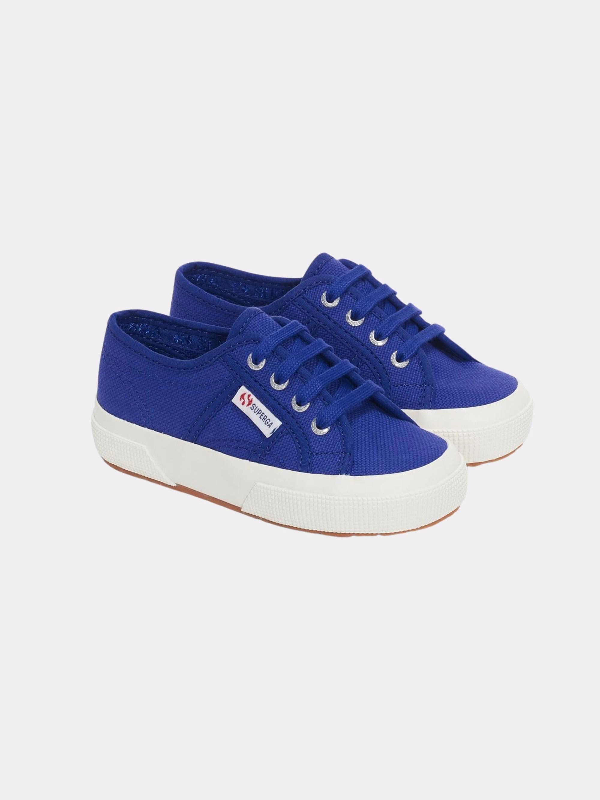 Superga - tennis à lacets bleu - pointure 32