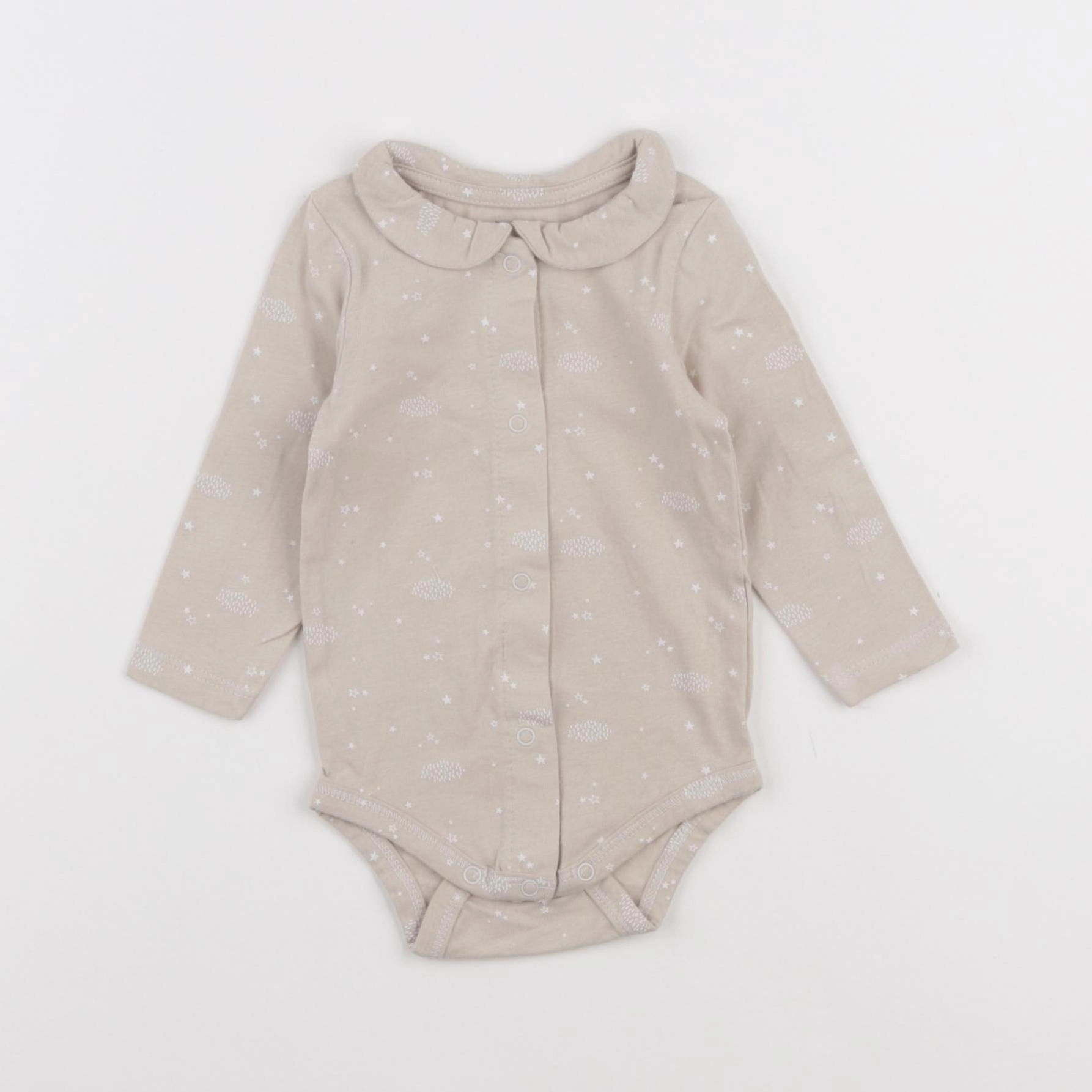 Tape à l'oeil - body beige - 3 mois
