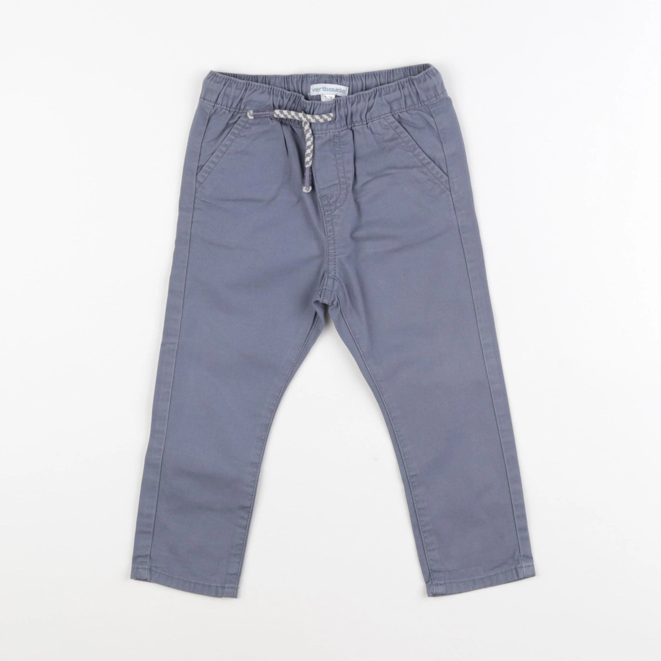 Vertbaudet - pantalon bleu - 18 mois