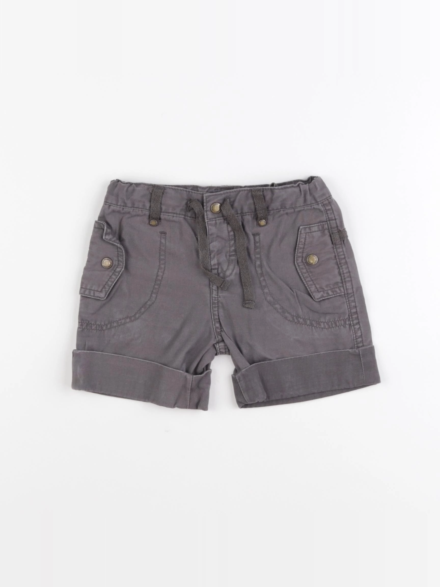 Vertbaudet - short marron - 18 mois