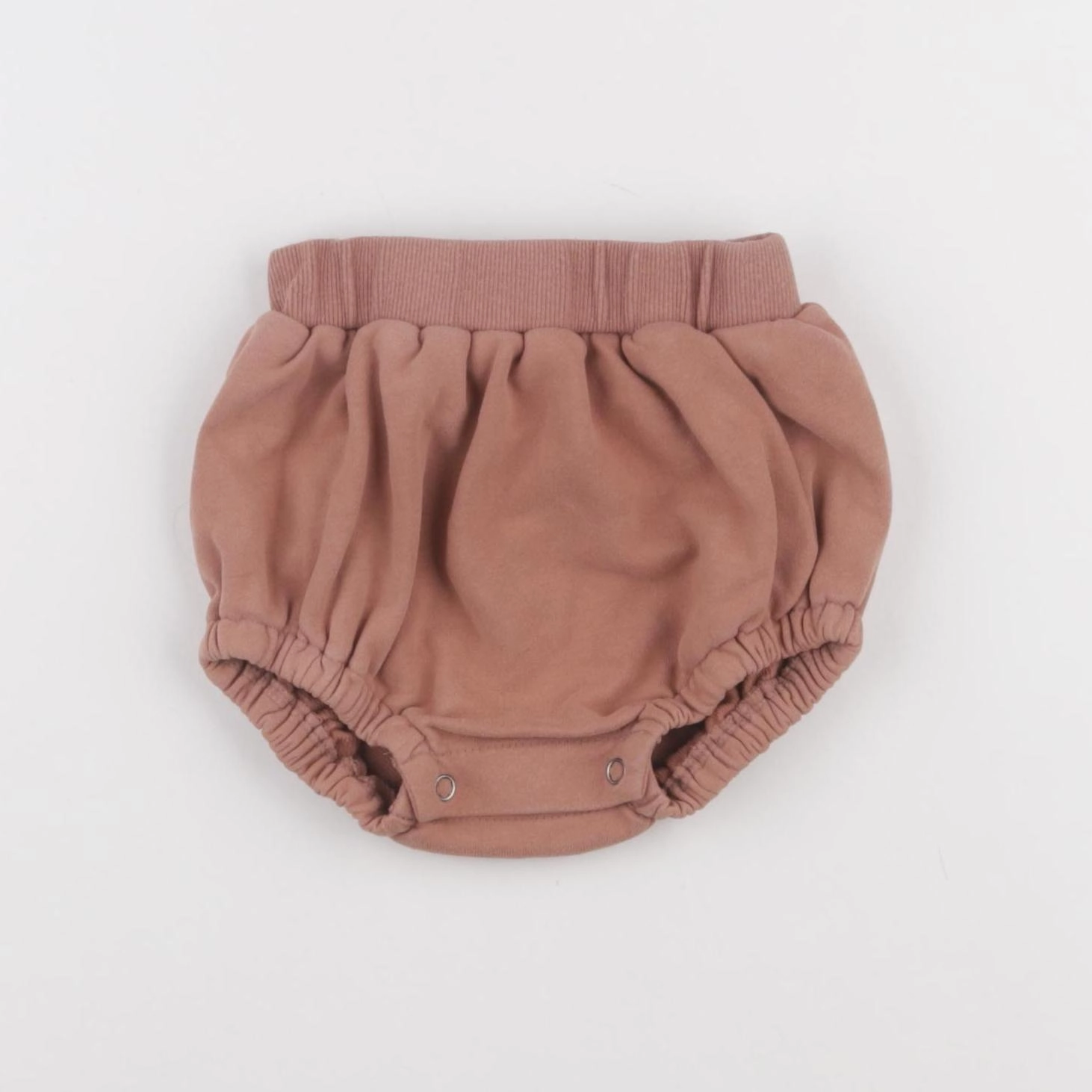 Gamin gamine - bloomer marron - 6/12 mois