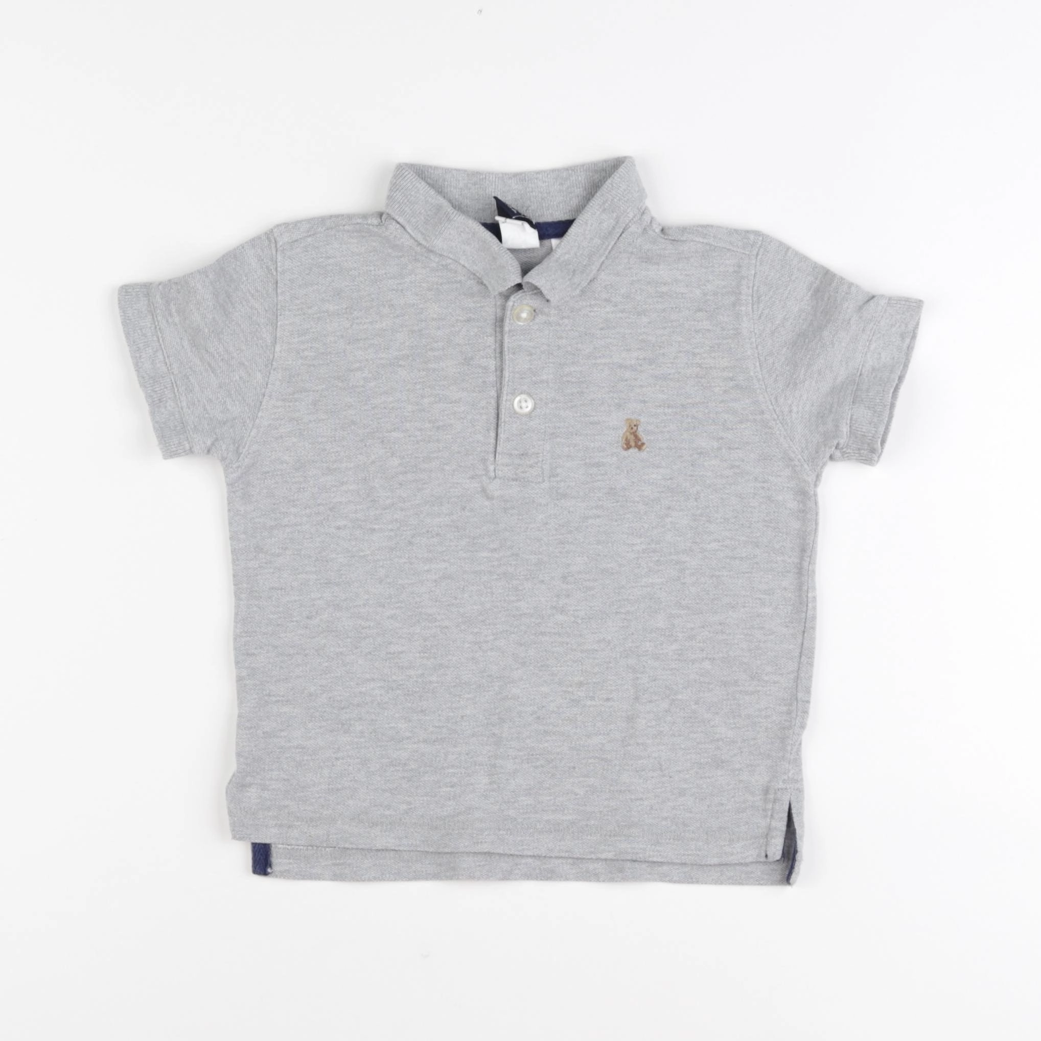 GAP - polo gris - 12/18 mois