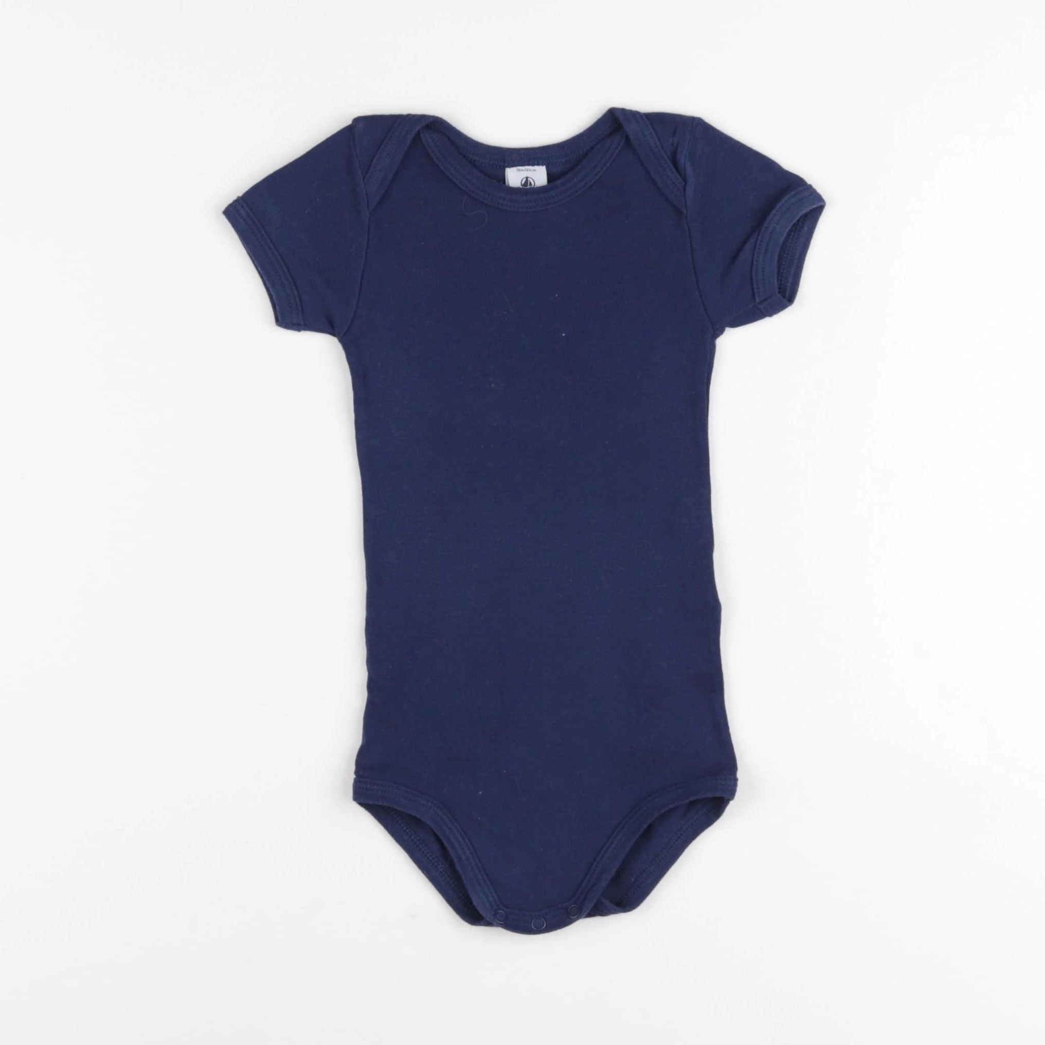 Petit Bateau - body bleu - 18 mois