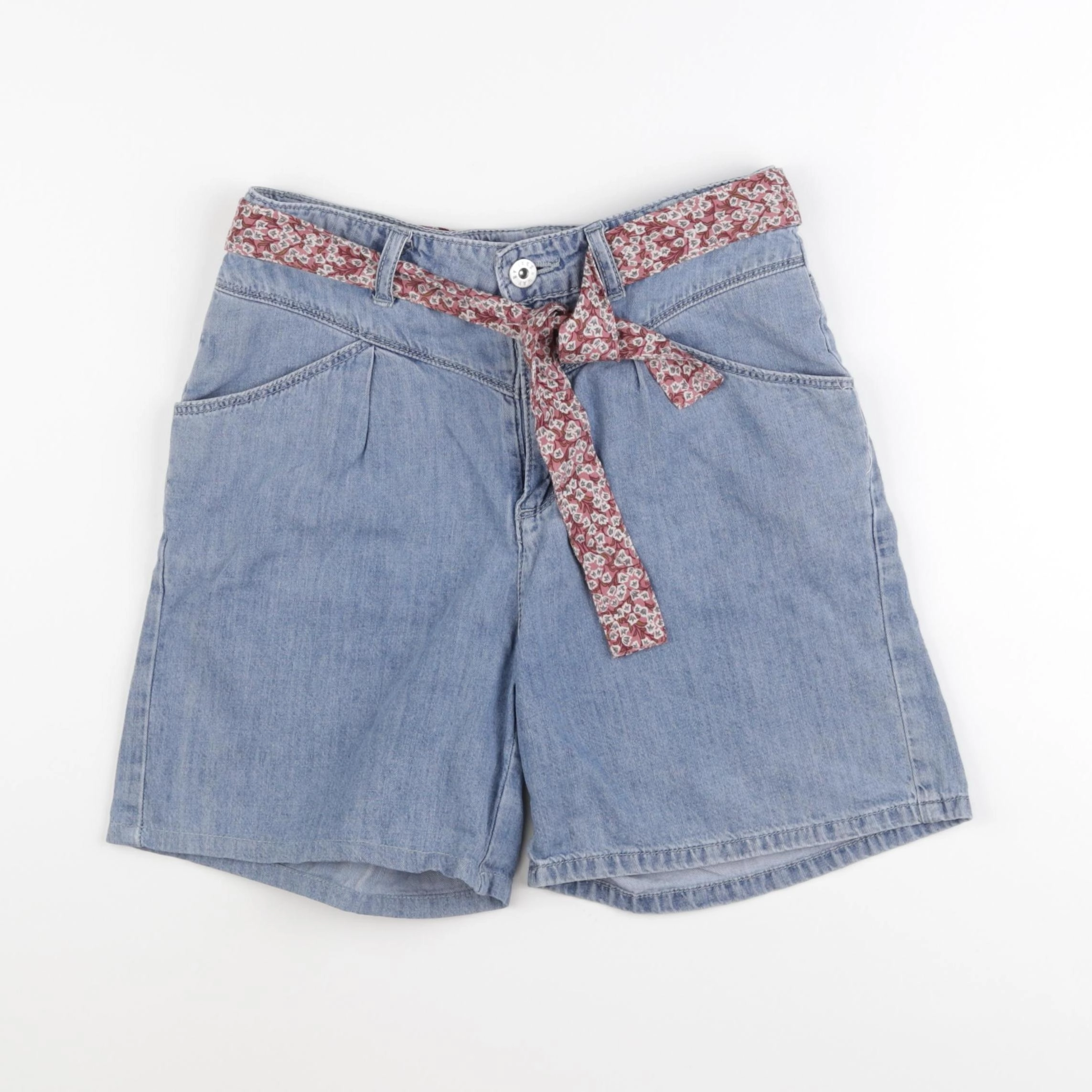 IKKS - short bleu - 12 ans