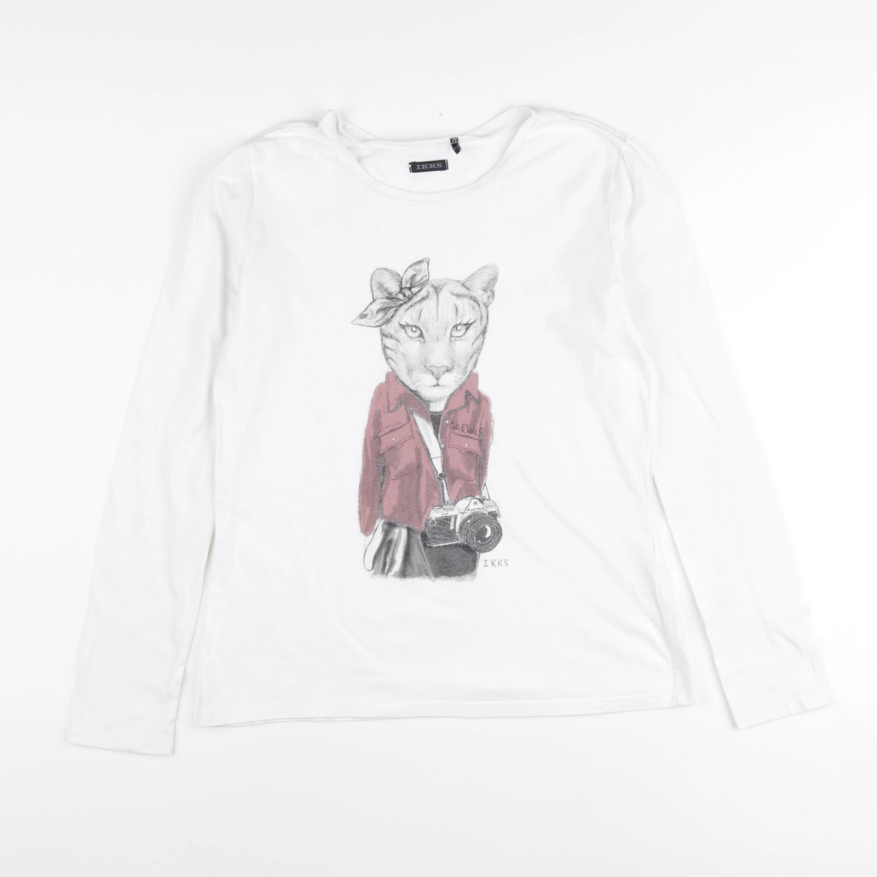 IKKS - tee-shirt blanc - 12 ans