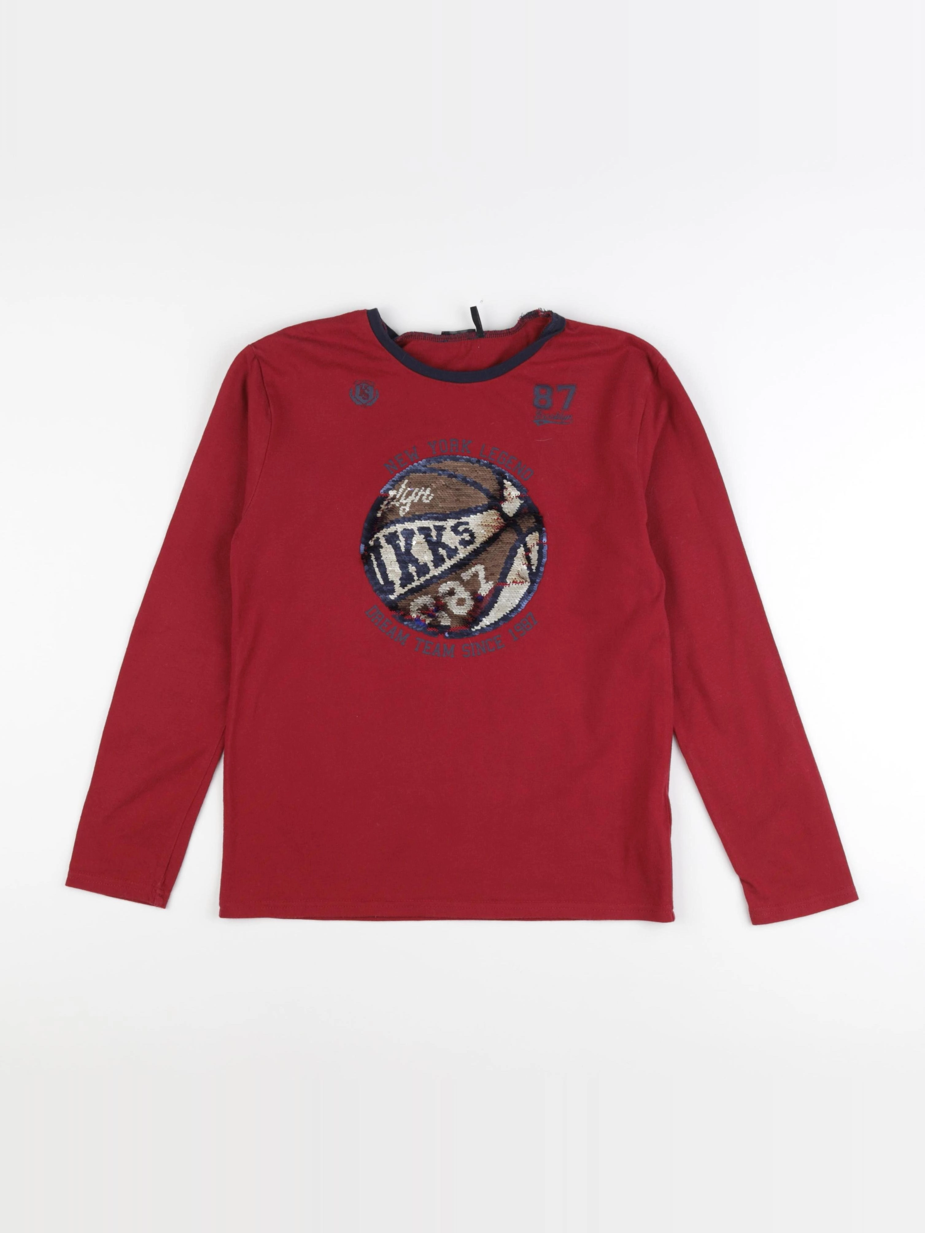 IKKS - tee-shirt rouge - 12 ans