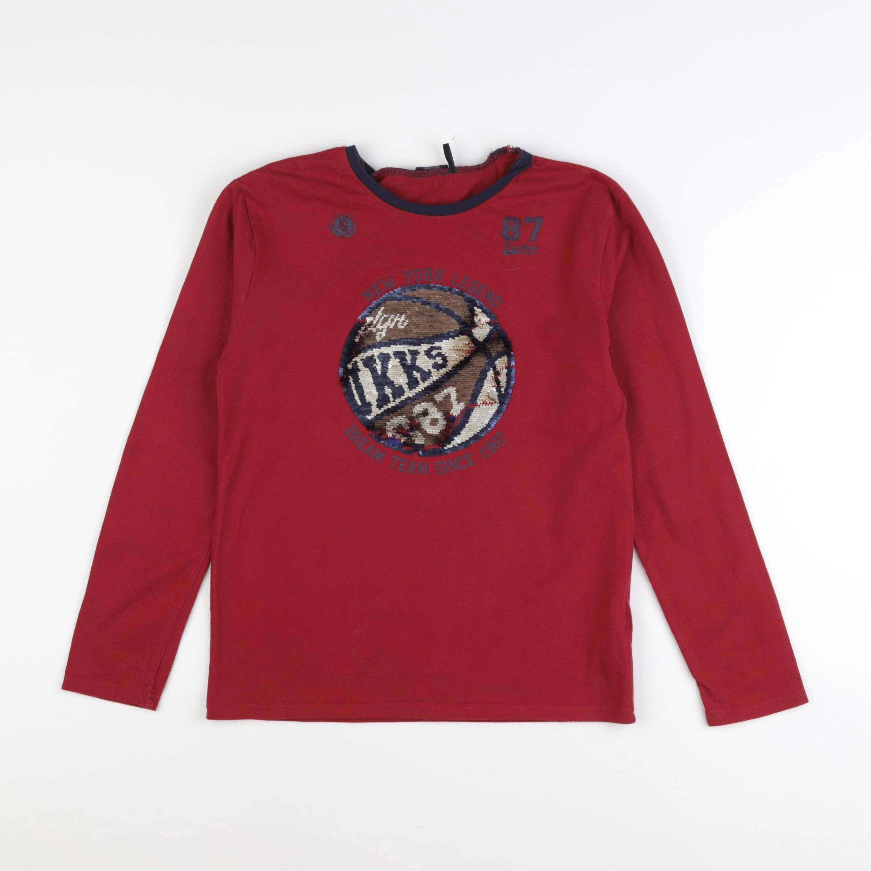 IKKS - tee-shirt rouge - 12 ans