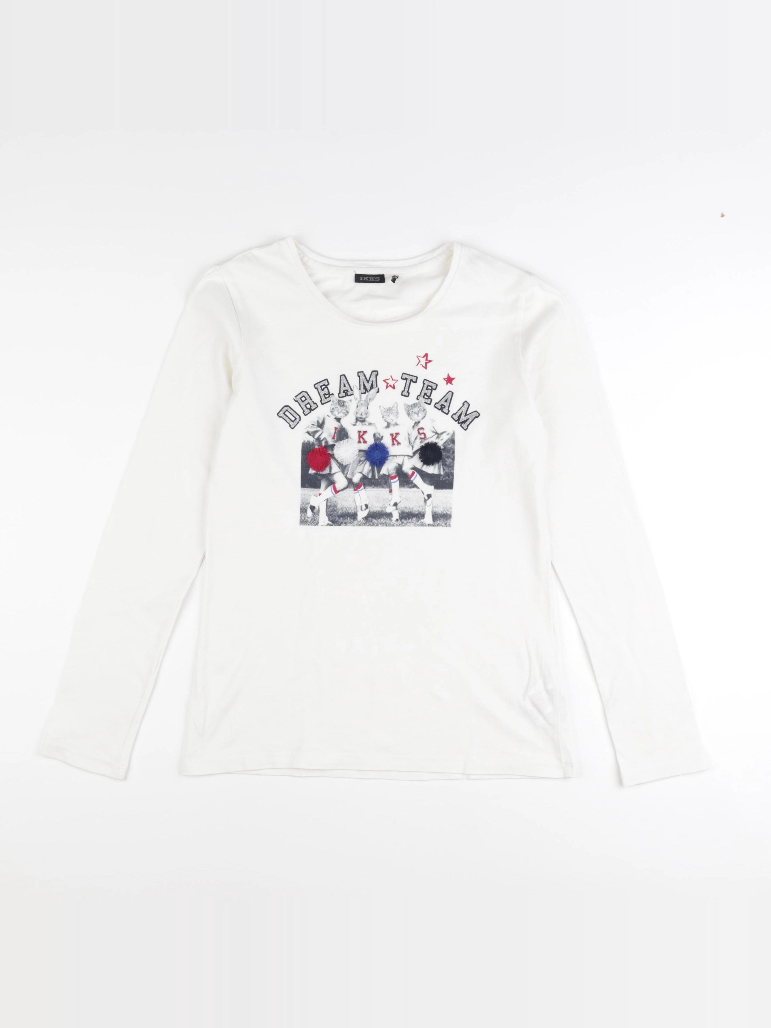 IKKS - tee-shirt blanc - 14 ans