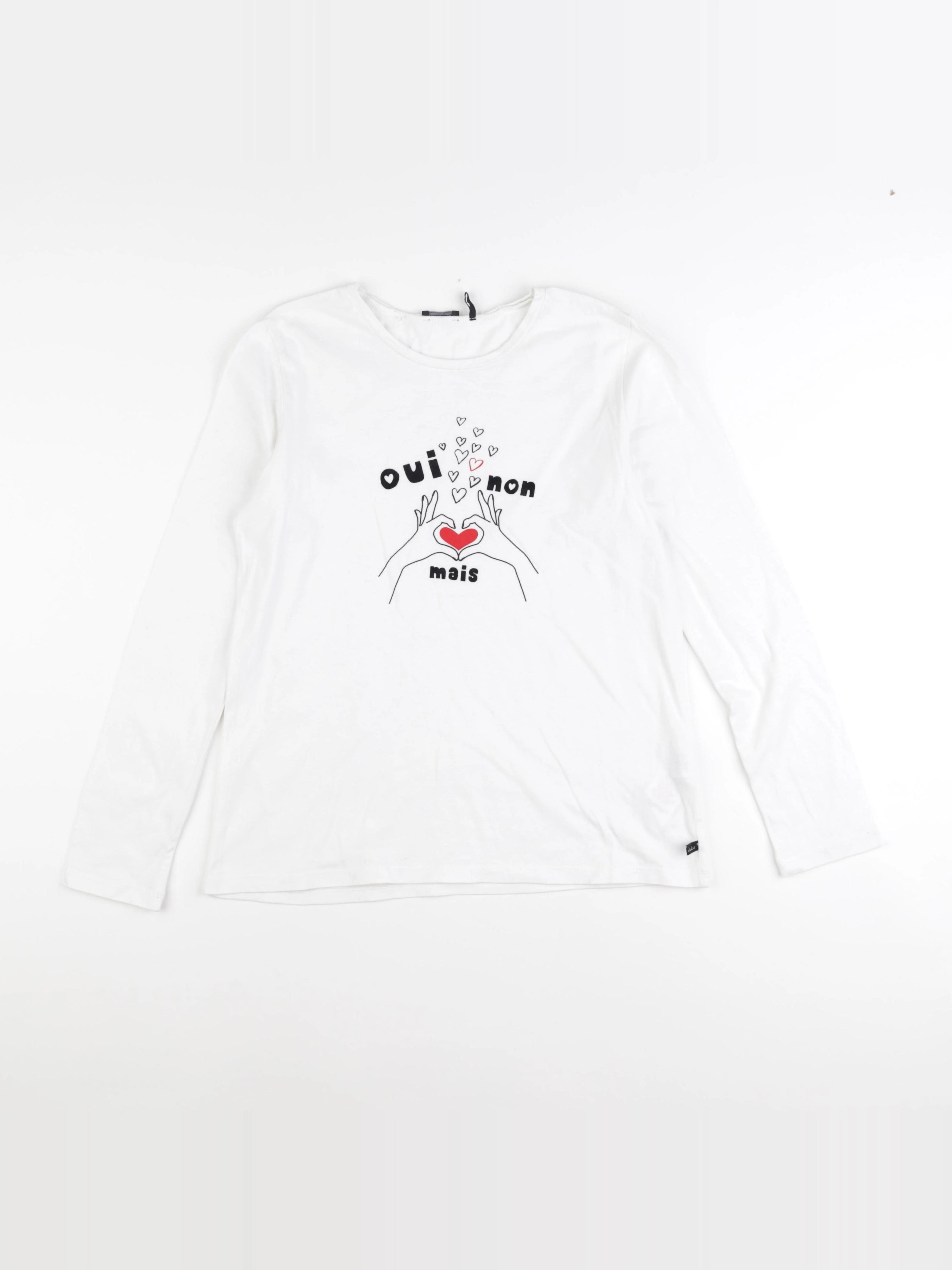 IKKS - tee-shirt blanc - 12 ans