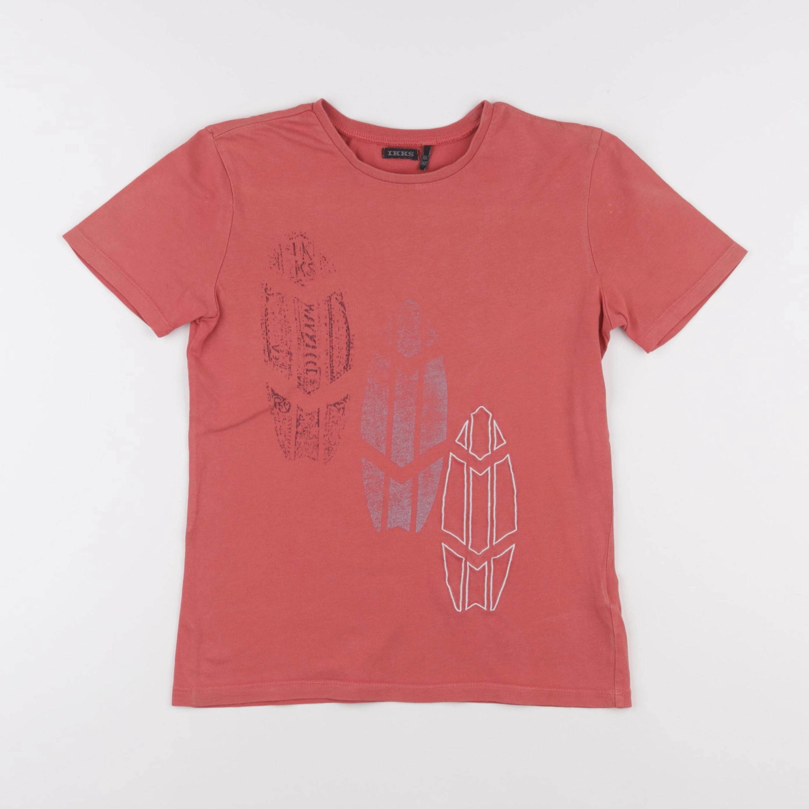 IKKS - tee-shirt rose - 10 ans
