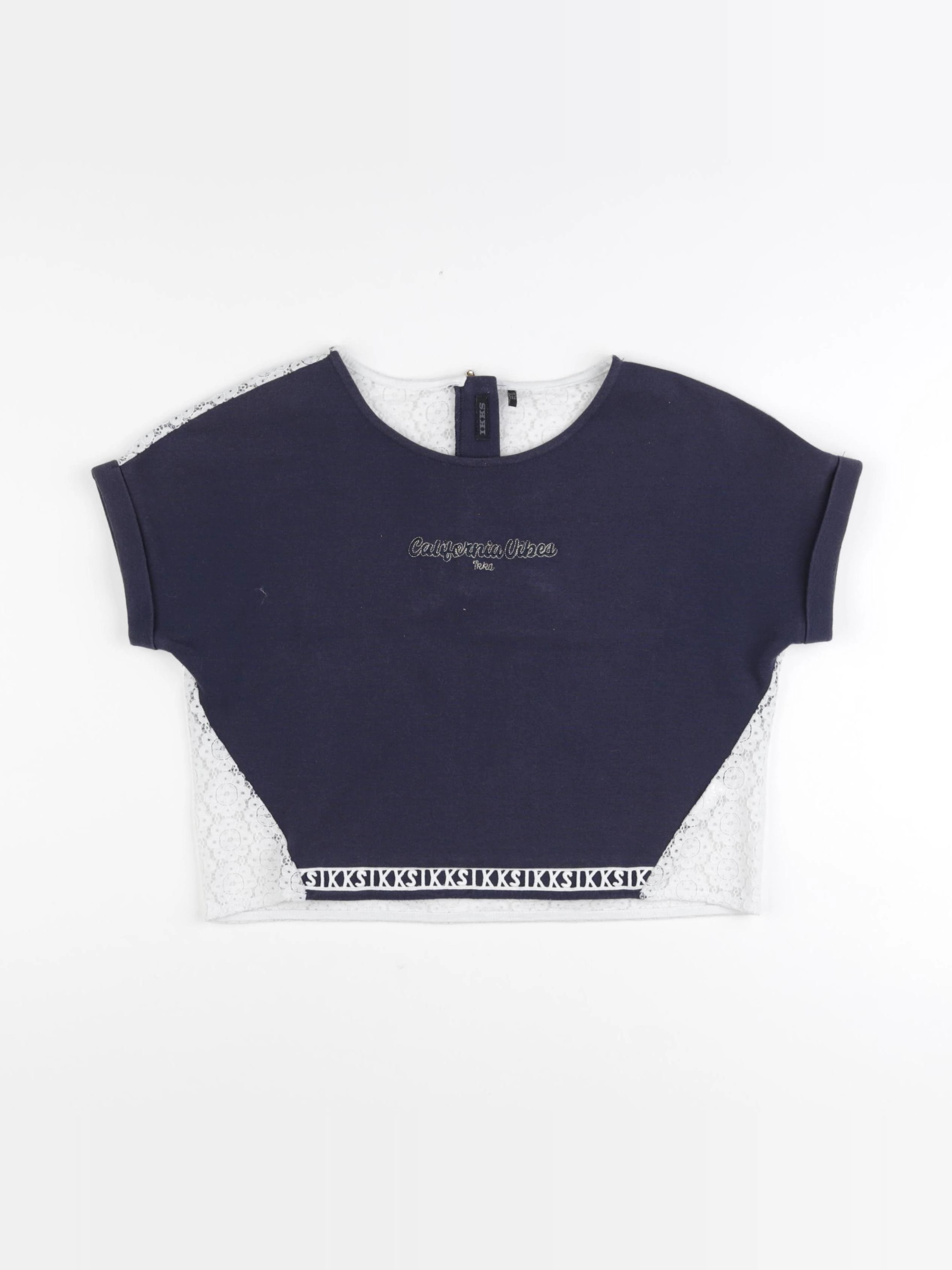 IKKS - tee-shirt bleu - 12 ans