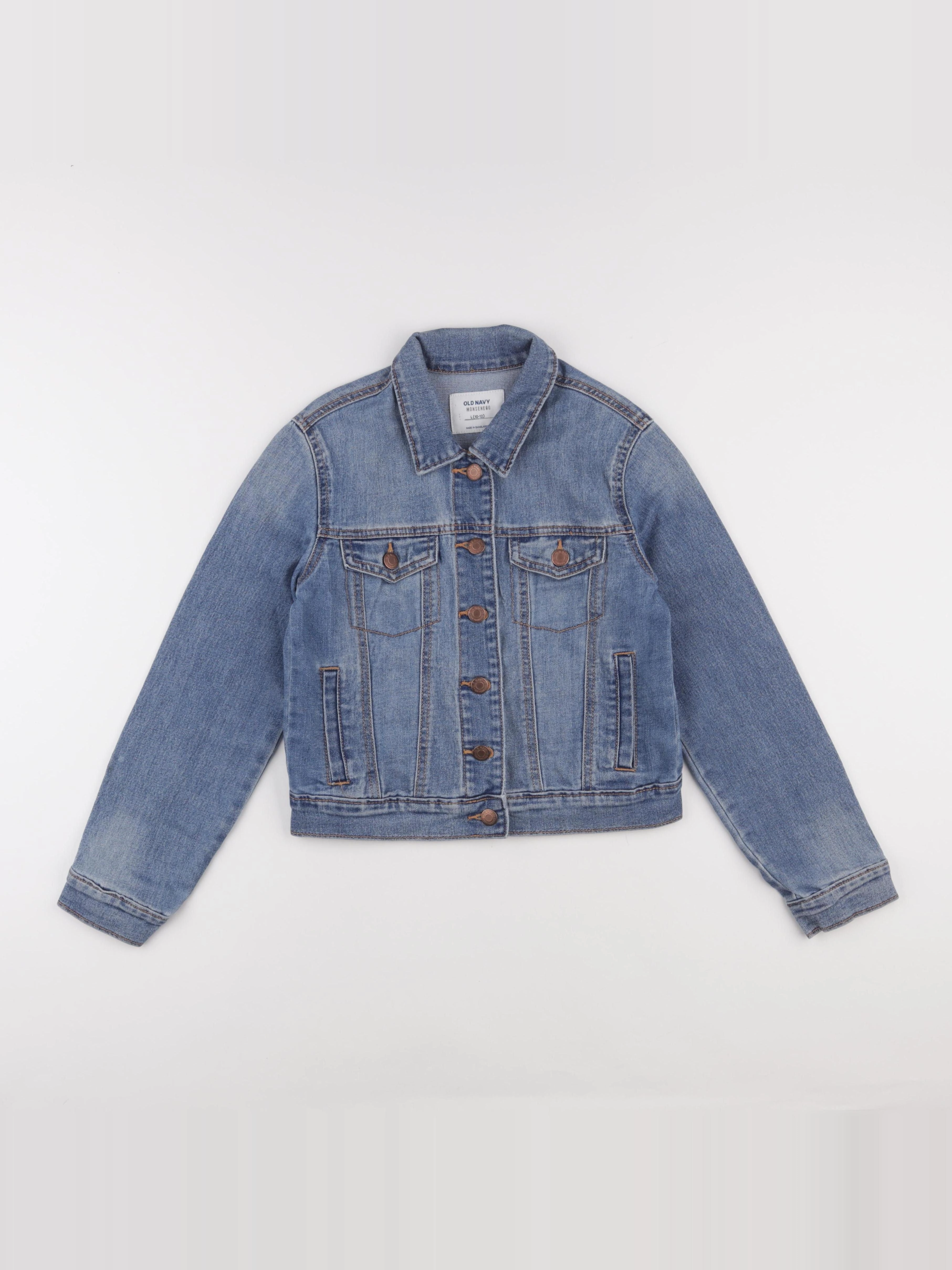Old Navy - veste bleu - 10/12 ans