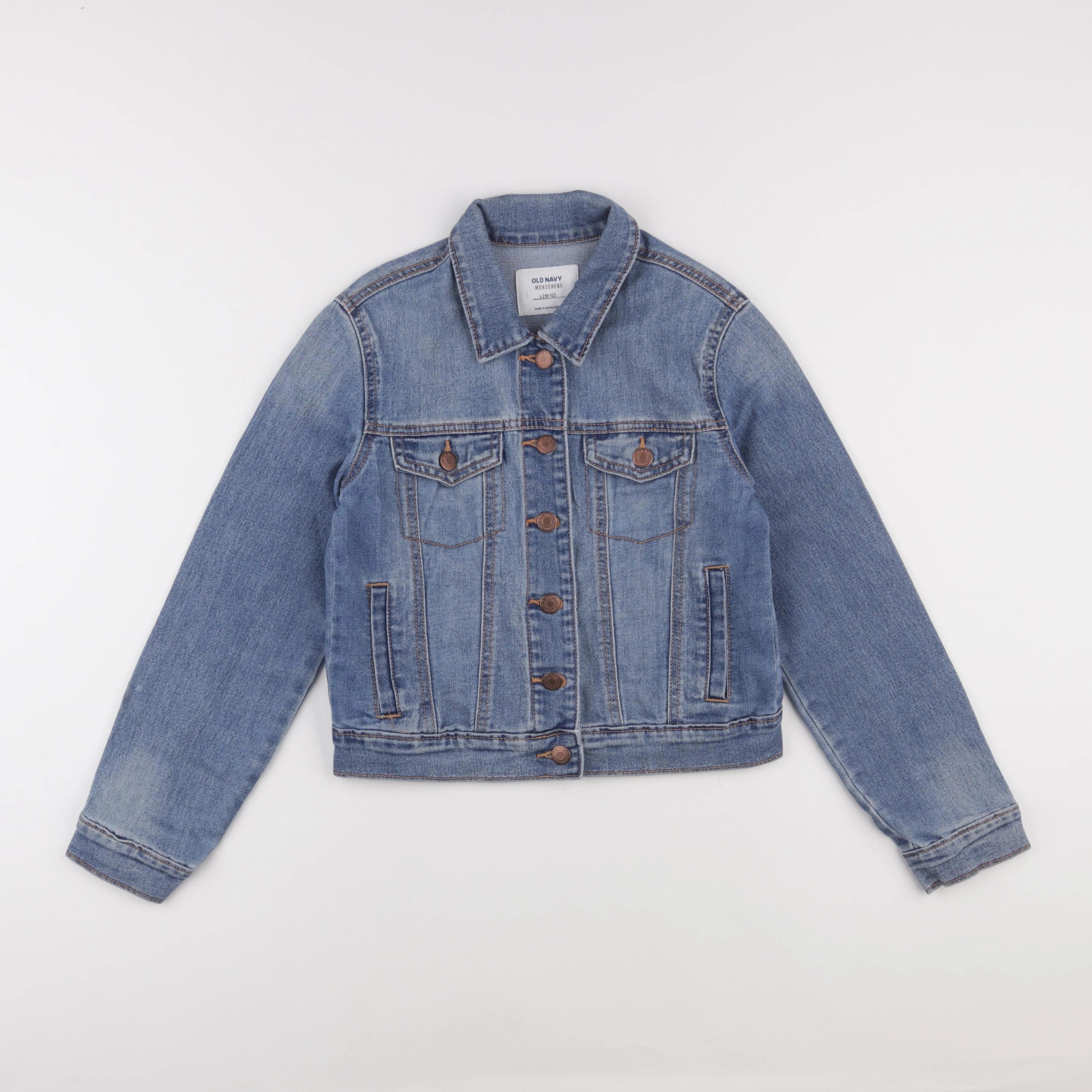 Old Navy - veste bleu - 10/12 ans