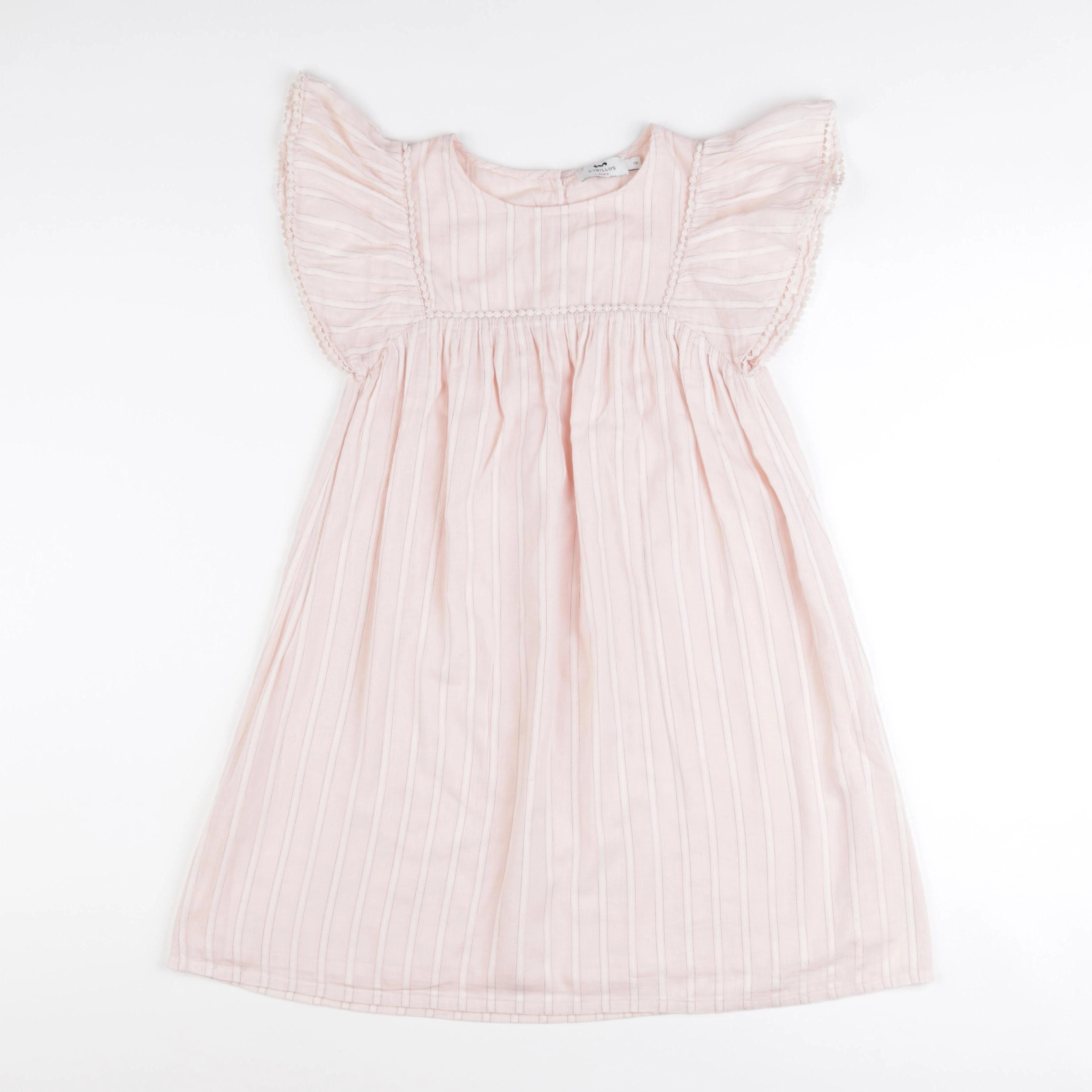 Cyrillus - robe rose - 10 ans