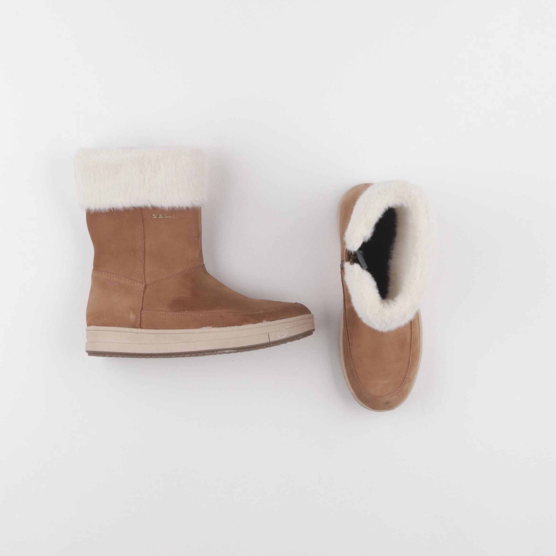 Geox - bottes marron - pointure 35