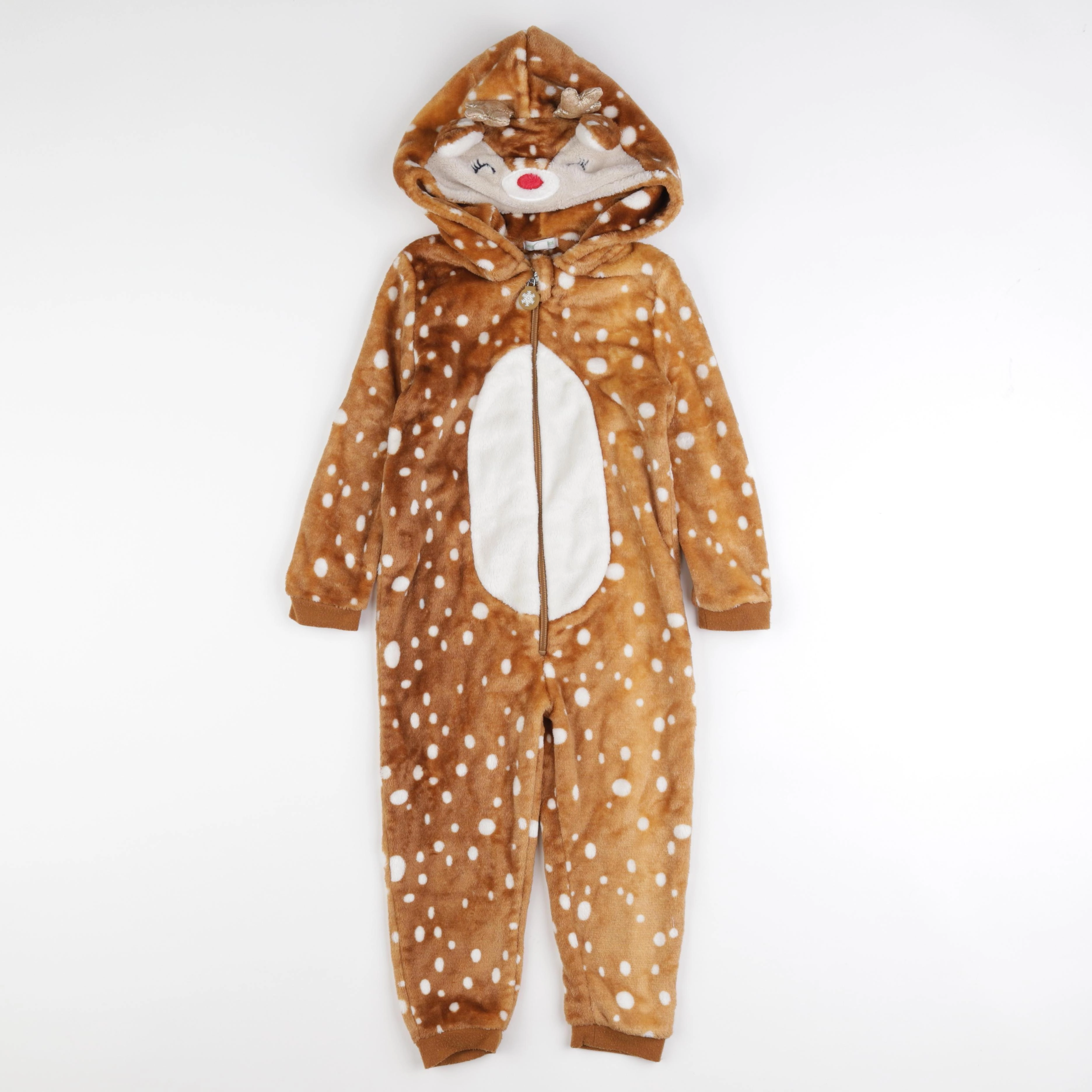 Vertbaudet - sur-pyjama marron - 4 ans