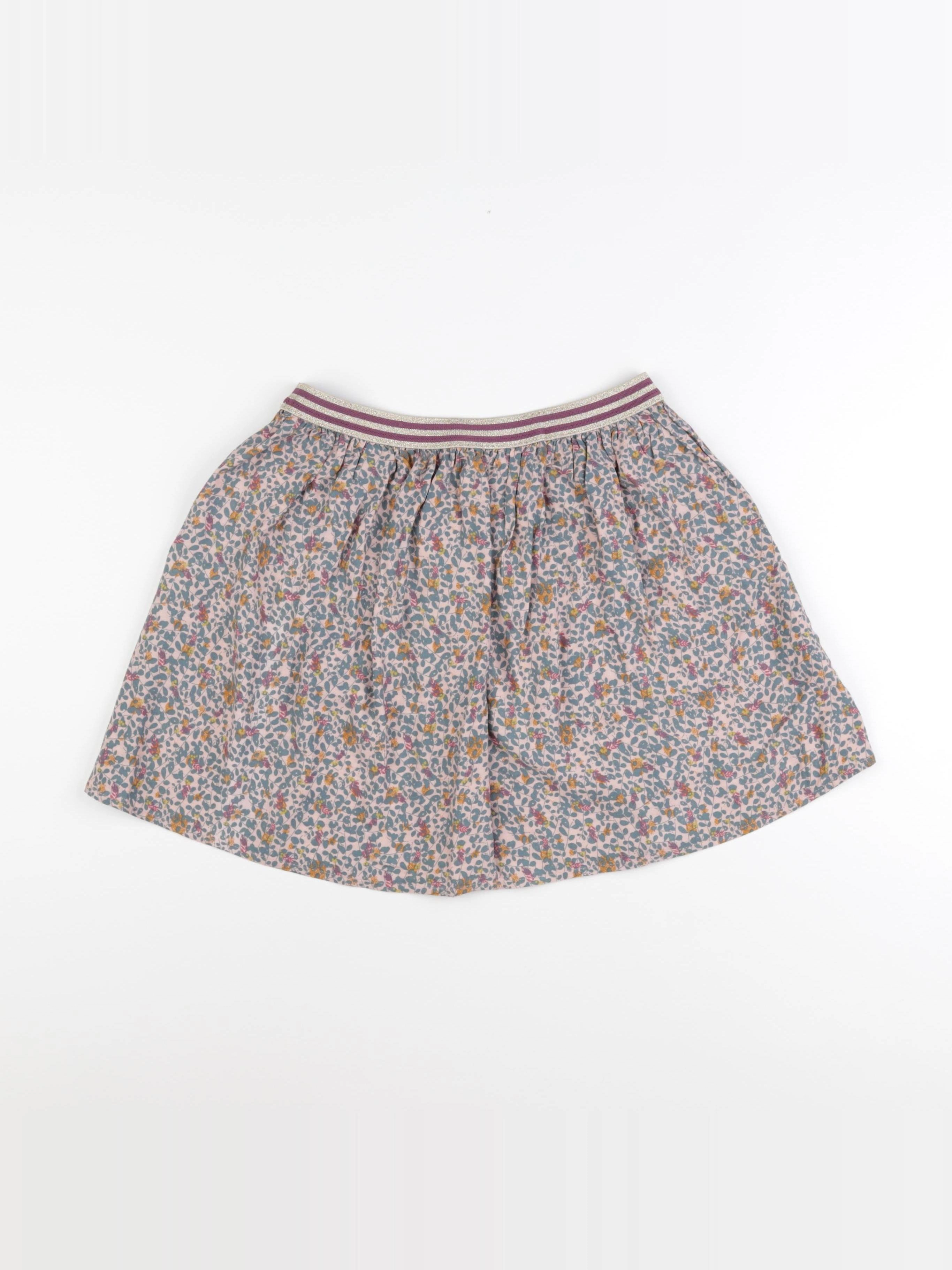 Vertbaudet - jupe multicolore - 9 ans