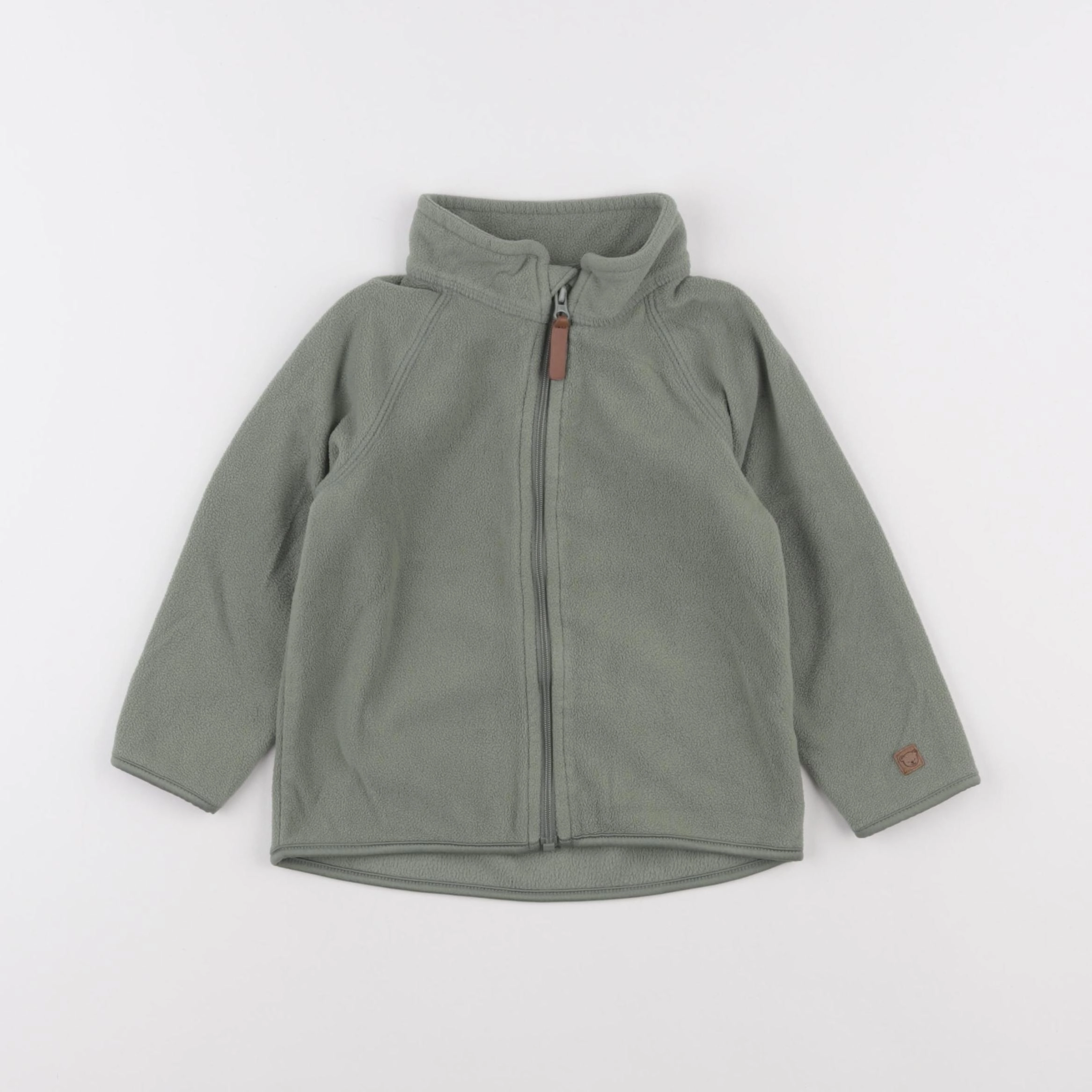 H&M - polaire vert - 12/18 mois