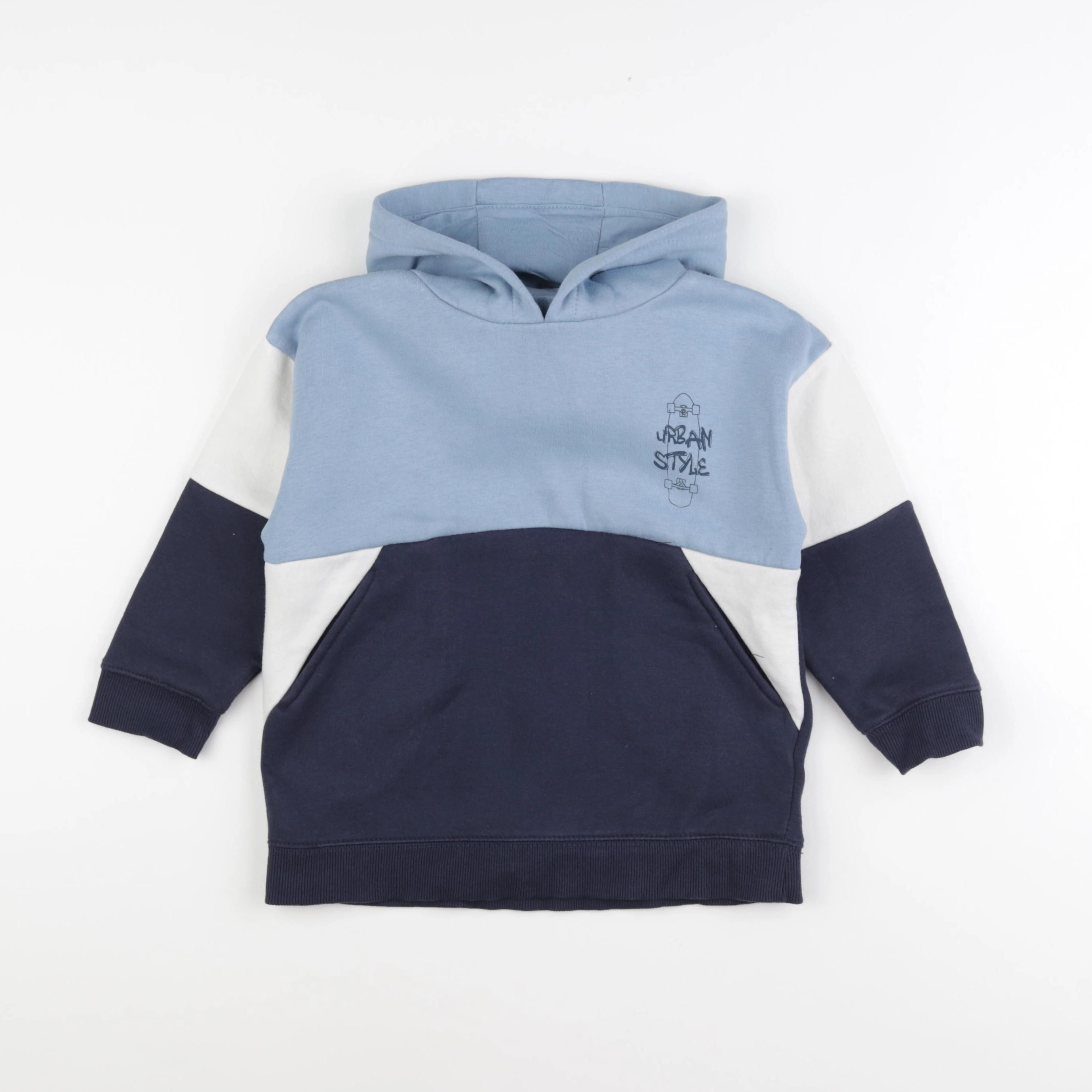 Vertbaudet - sweat bleu - 5 ans