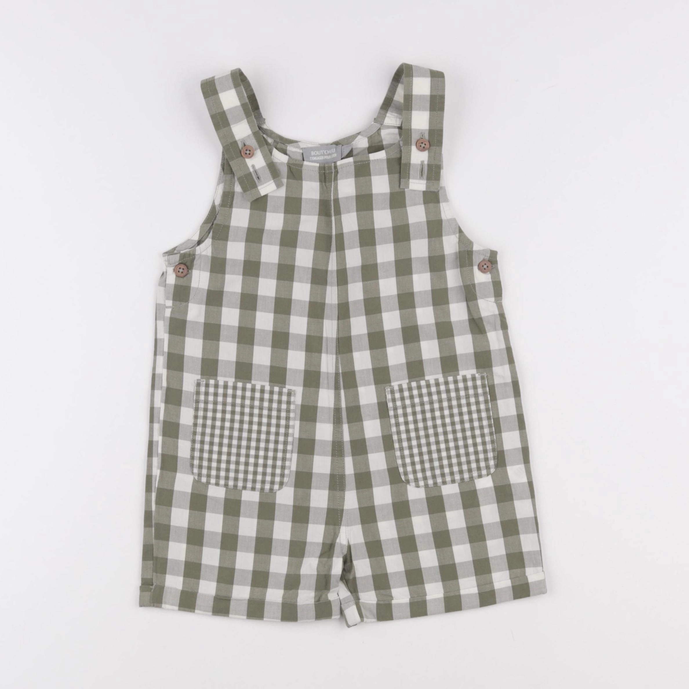 Boutchou - combinaison vert - 24 mois