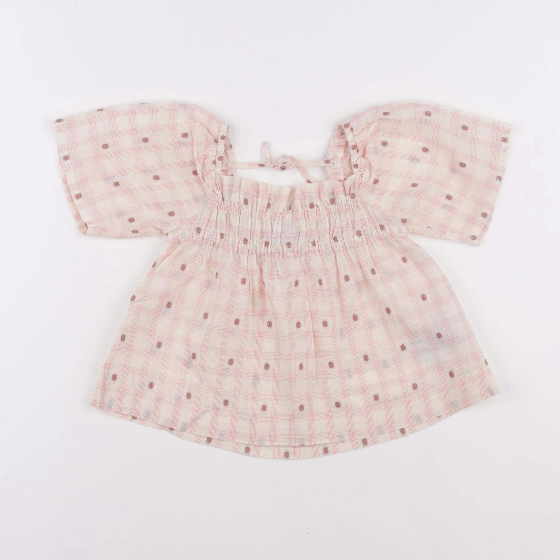 Emile et Ida - blouse rose - 3 ans