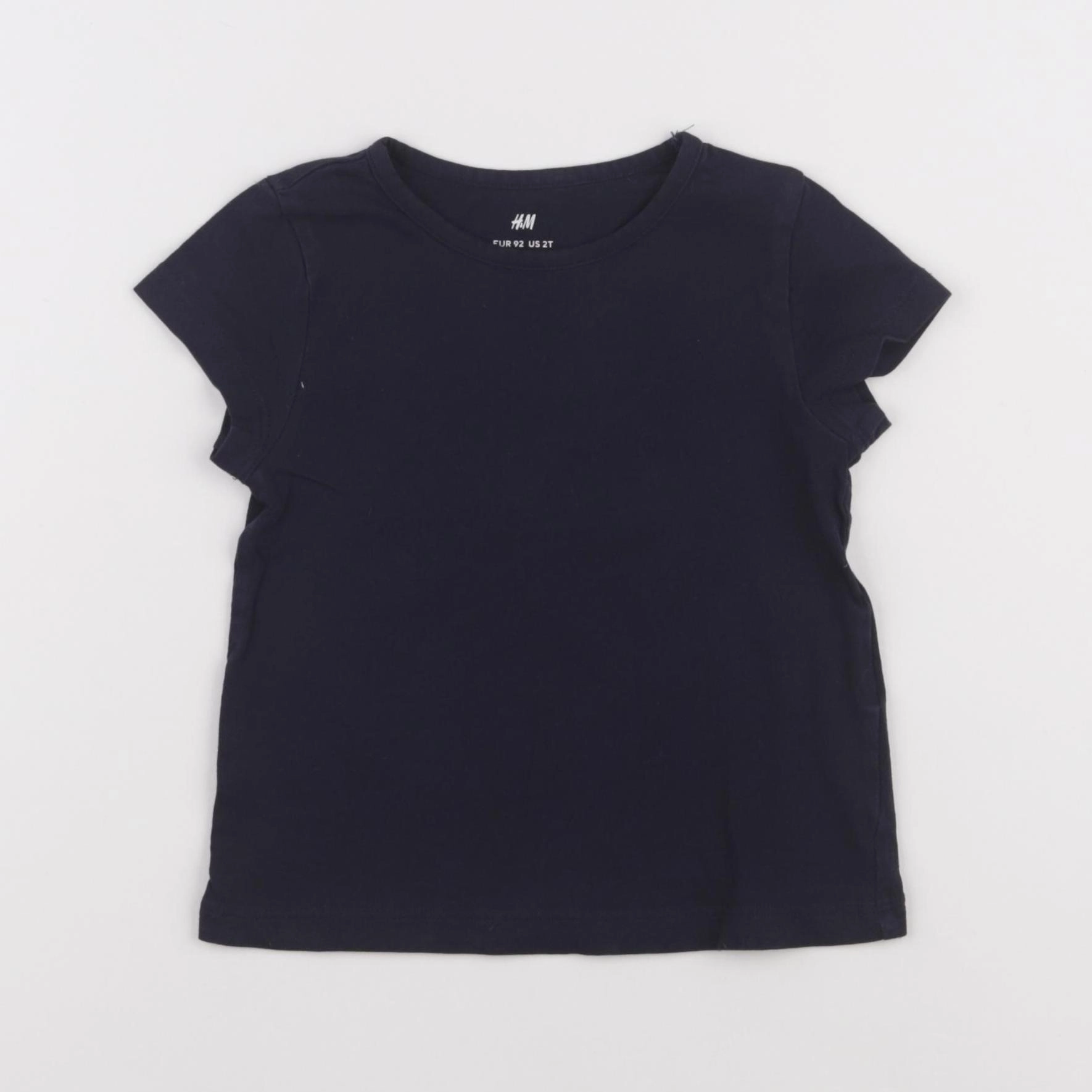 H&M - tee-shirt bleu - 18/24 mois