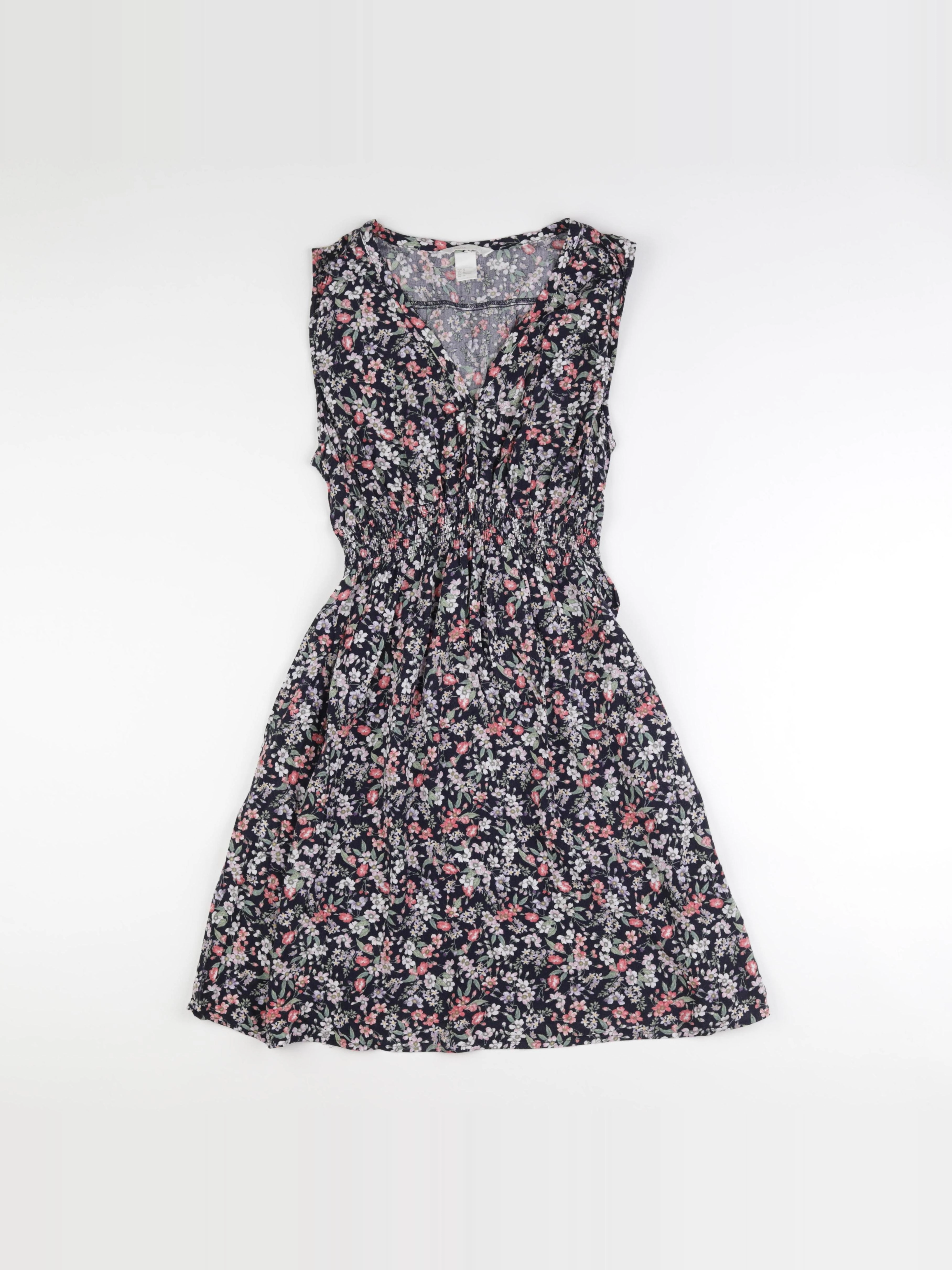 H&M - robe grossesse multicolore - m