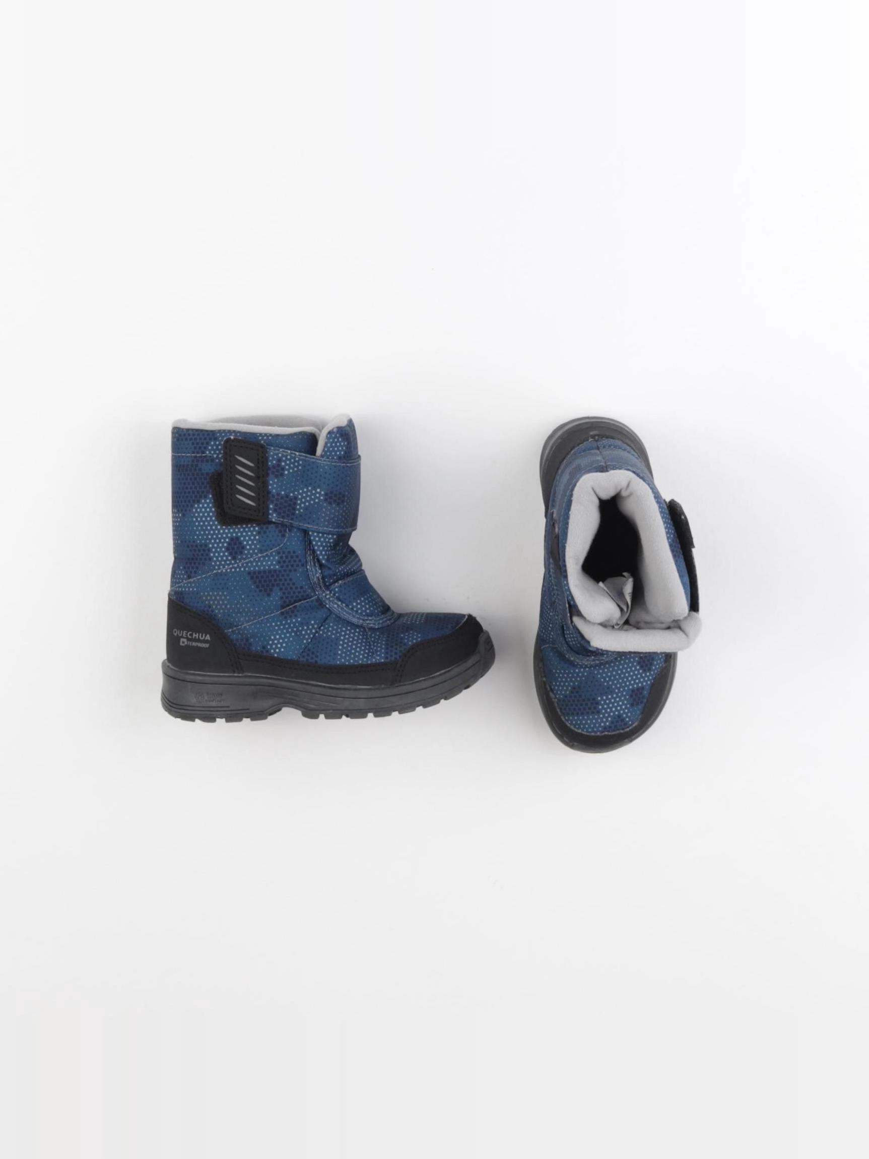 Decathlon ski - bottes bleu - pointure 25