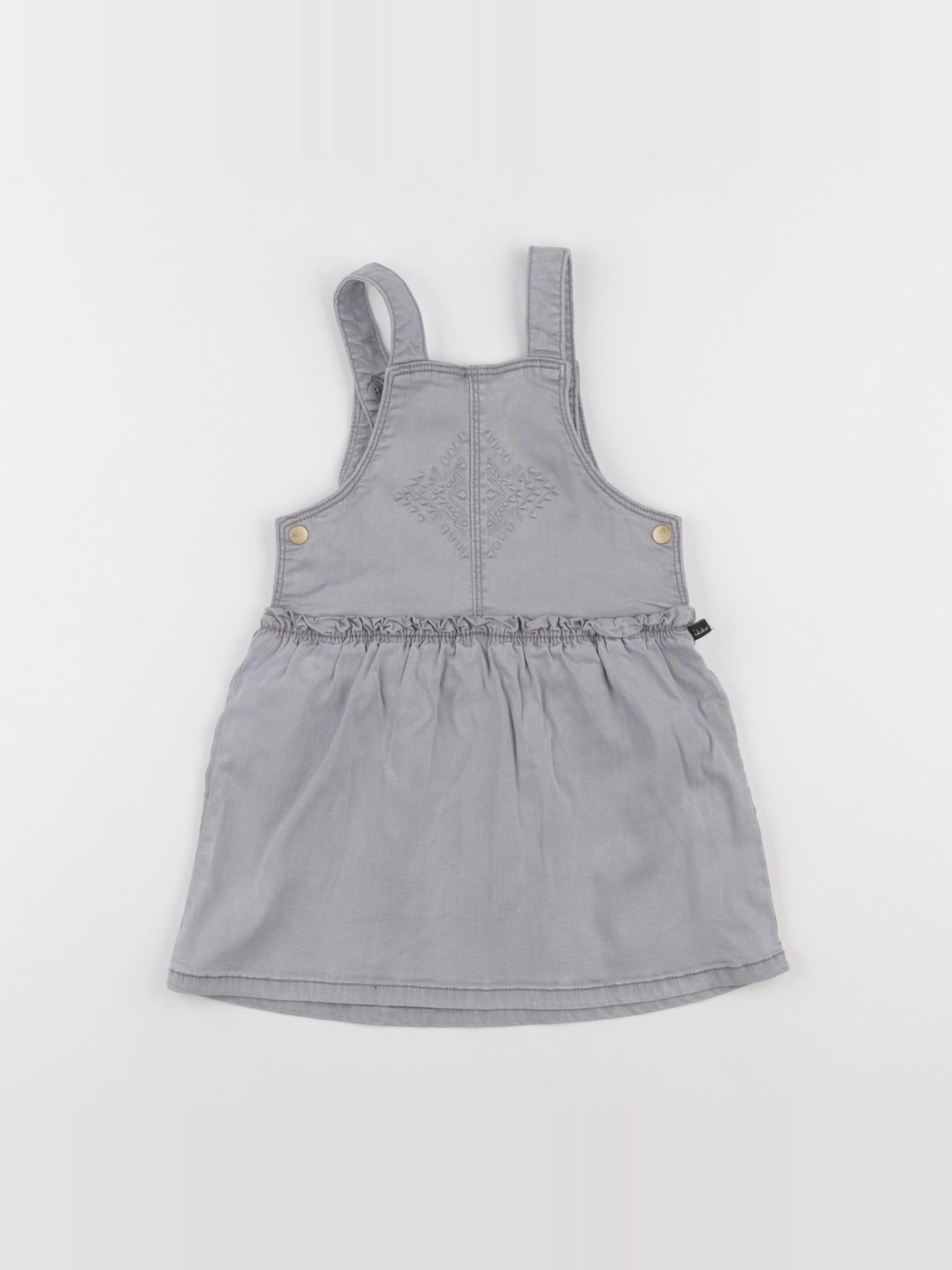 IKKS - robe gris - 2 ans